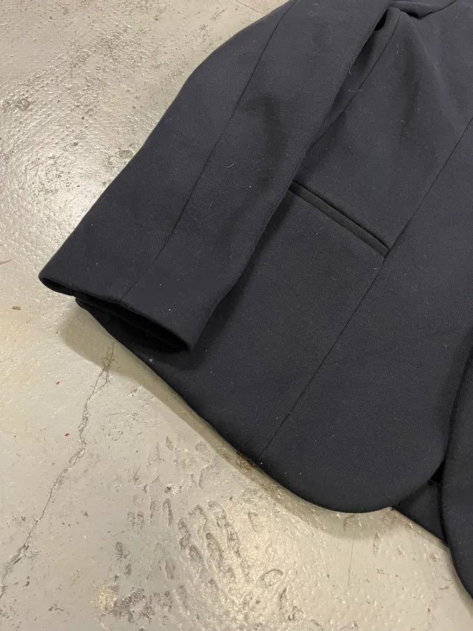 Emporio Armani AW2018 Emporio Armani Navy Wool Hooded Blazer Jacket Size US M / EU 48-50 / 2 - 6 Thumbnail
