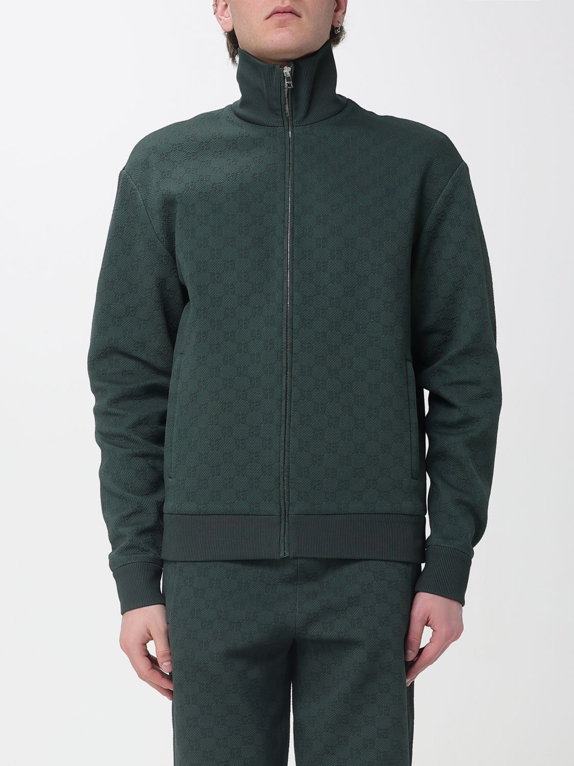 Gucci Gucci Sweatshirt Men Emerald Size US S / EU 44-46 / 1 - 1 Thumbnail