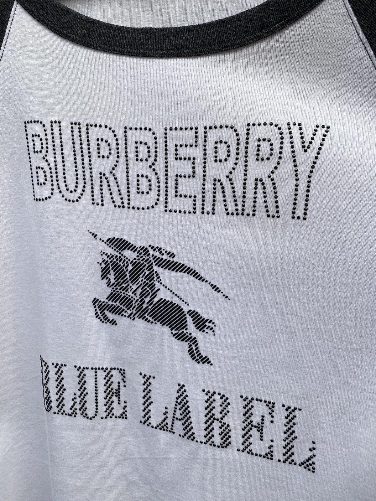 Burberry BURBERRY “Blue Label” Biglogo Raglan Tshirt Size XS / US 0-2 / IT 36-38 - 4 Thumbnail