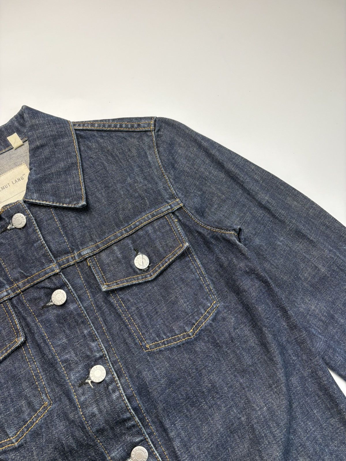 Helmut Lang Vintage 1999 Denim Jacket Size XS / US 0-2 / IT 36-38 - 5 Thumbnail