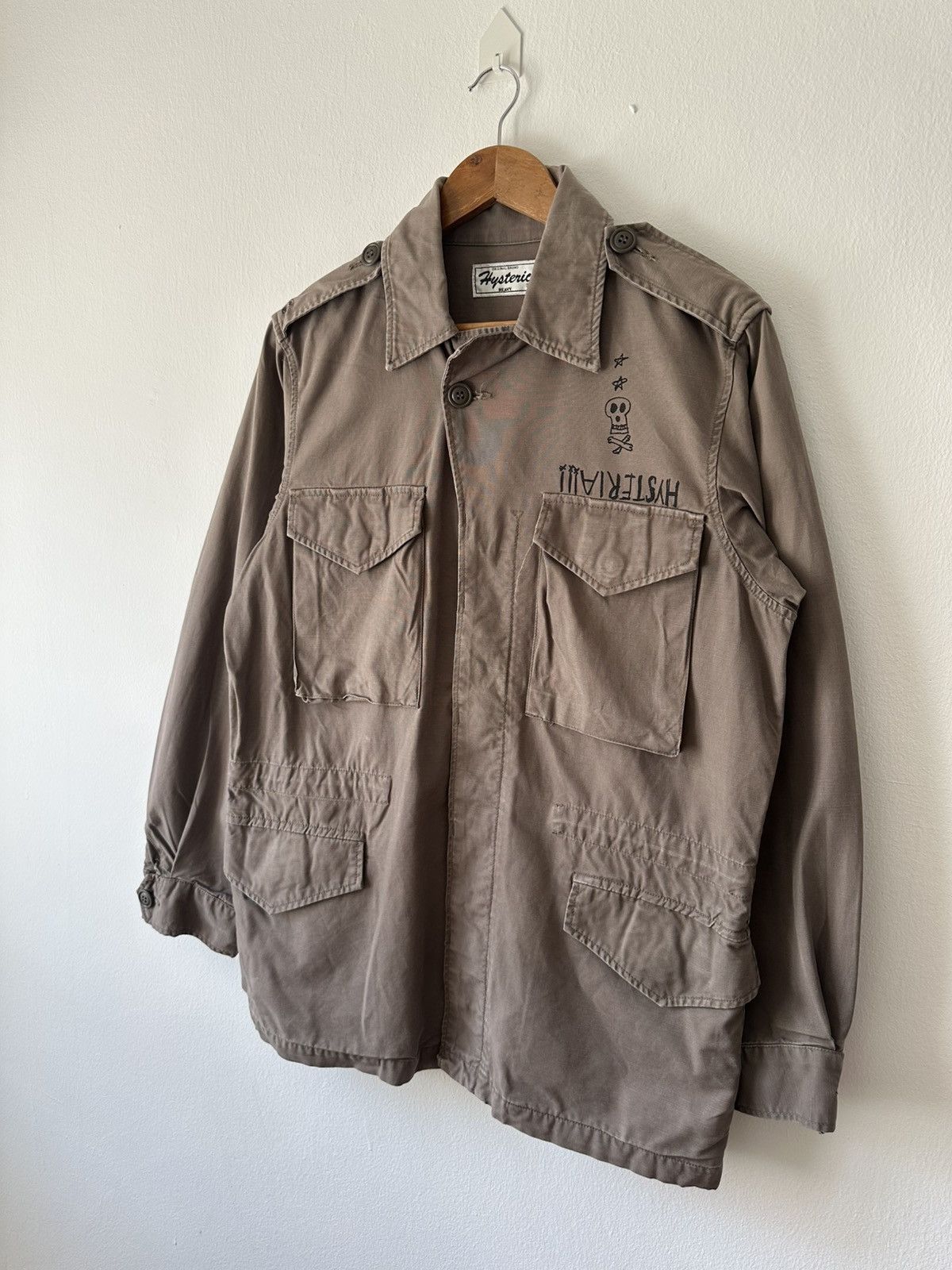 Hysteric Glamour Hysteric Heavy Military Field Skull Jacket Size US L / EU 52-54 / 3 - 5 Thumbnail