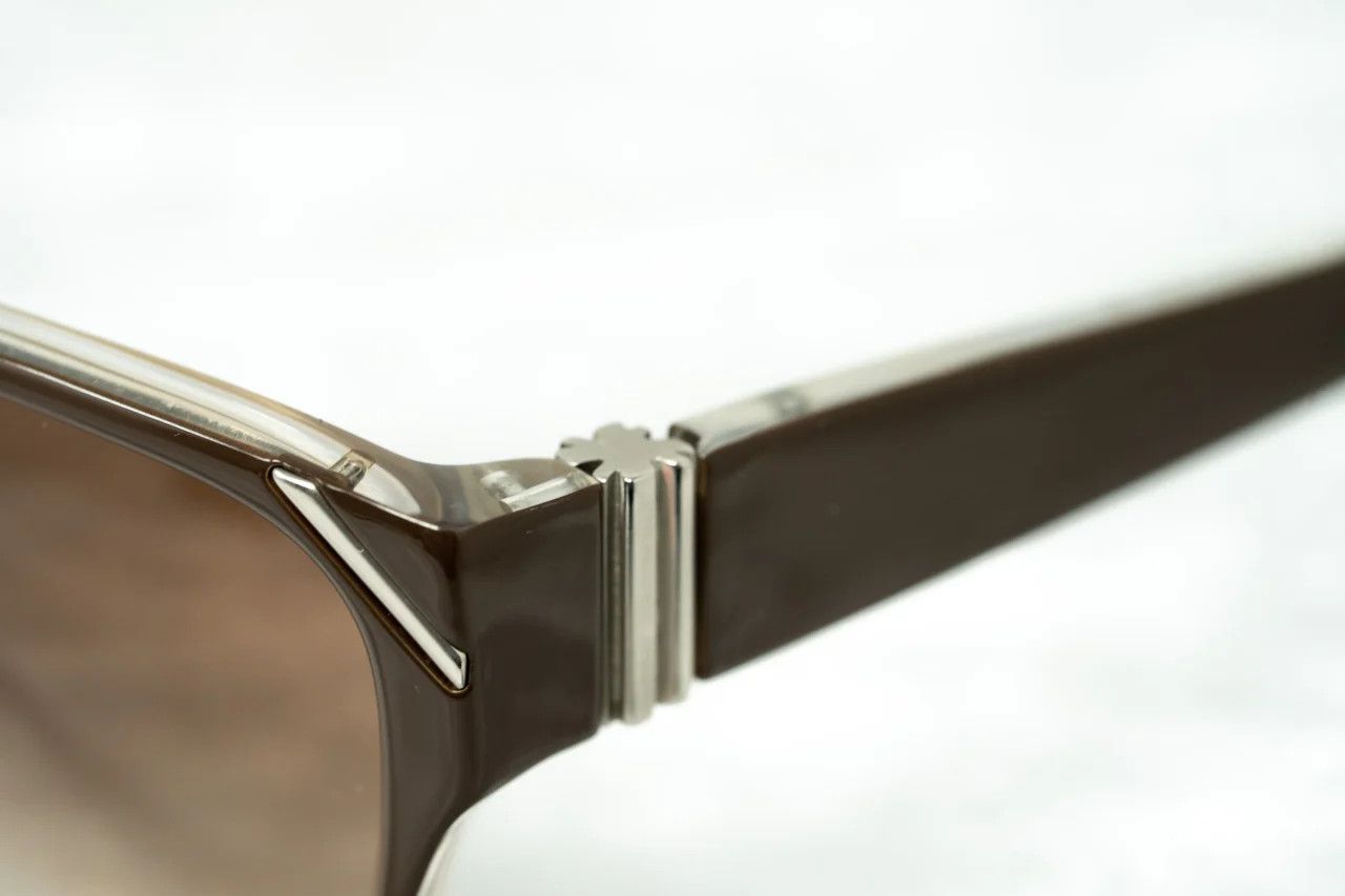 Yohji Yamamoto Yohji Yamamoto Sunglasses Square Brown Size ONE SIZE - 7 Thumbnail