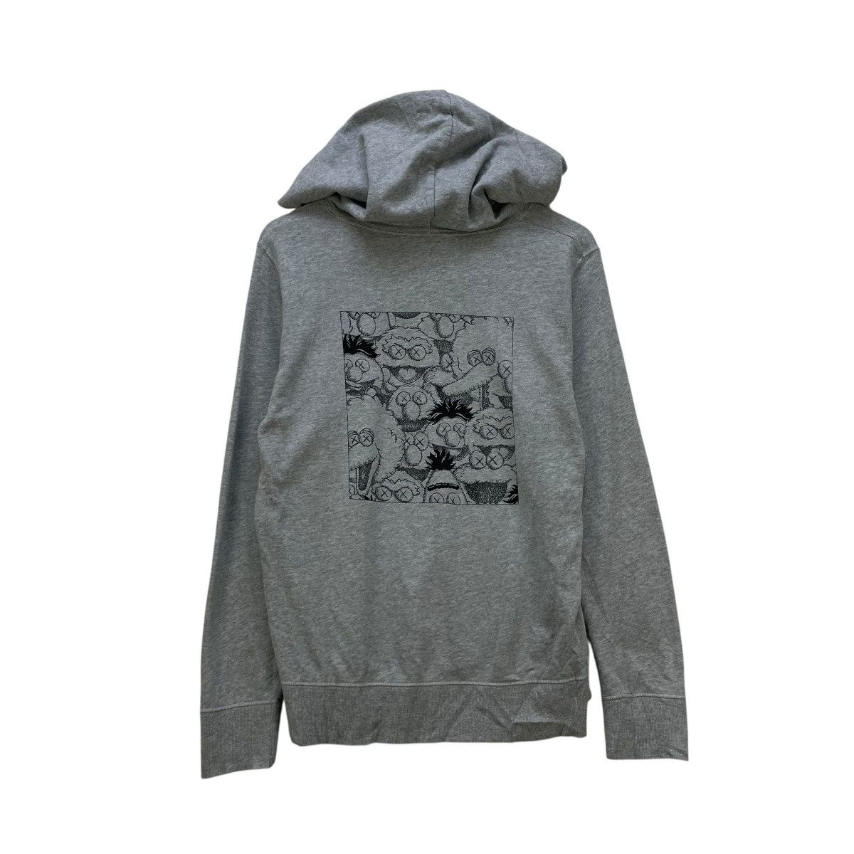 Kaws 💥Vintage Kaws Sesame Street Hooded Pullover Big Logo Size US M / EU 48-50 / 2 - 1 Thumbnail