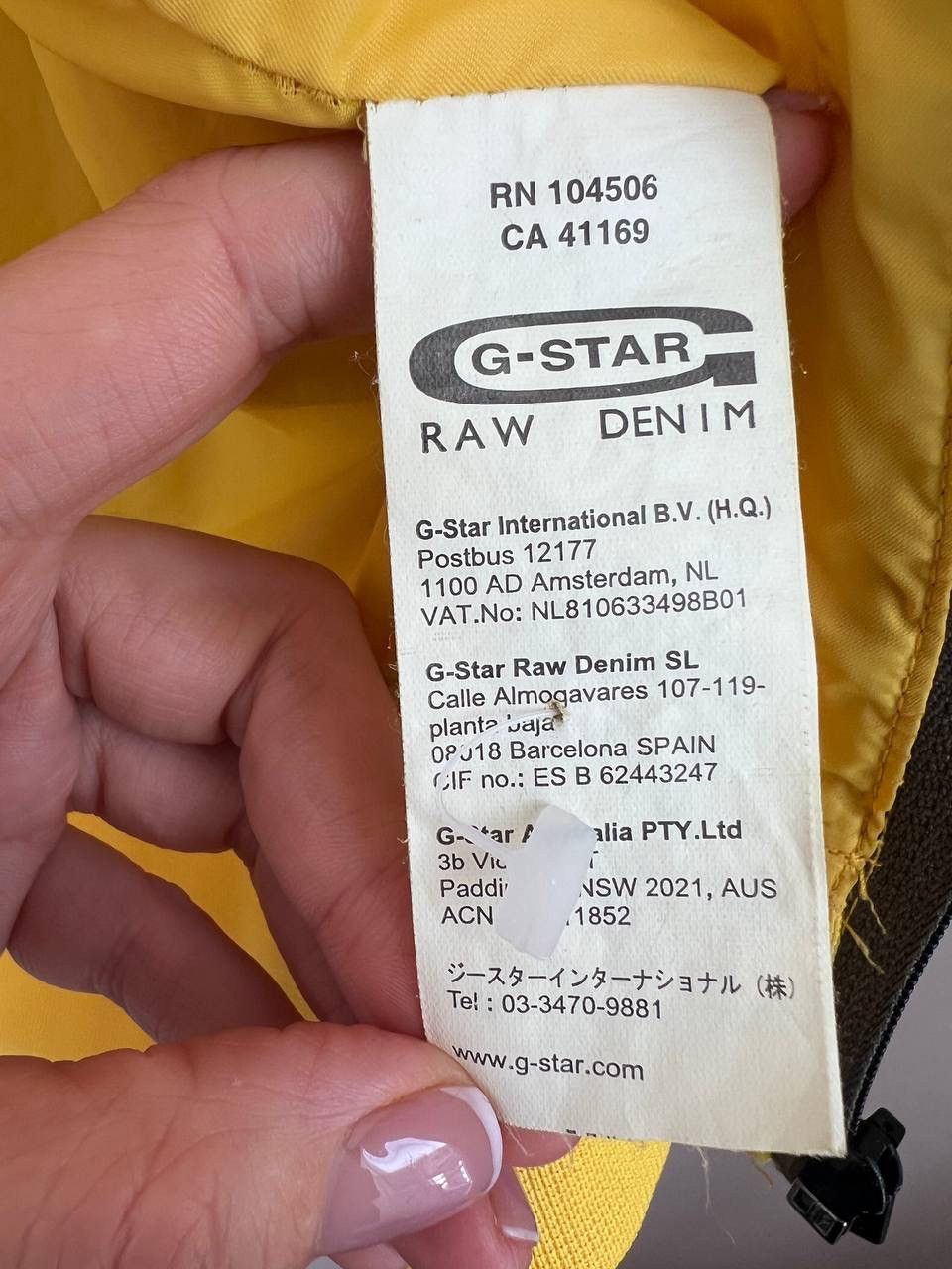 G-Star G-star men's Olympic jacket size L Size US L / EU 52-54 / 3 - 5 Thumbnail
