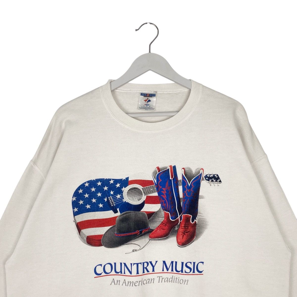 Other Vintage Country Music Sweatshirt Crewneck Made In Mexico Size US L / EU 52-54 / 3 - 4 Thumbnail