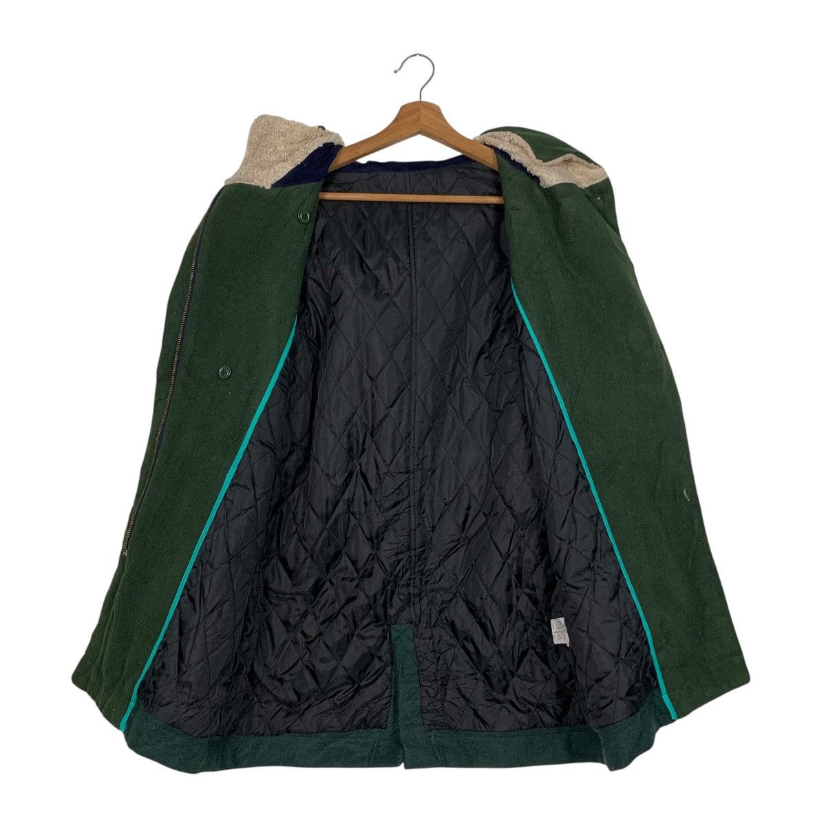 Japanese Brand POU DOU DOU Patchwork Asymmetrical Jacket #3563-C163 Size US M / EU 48-50 / 2 - 12 Thumbnail