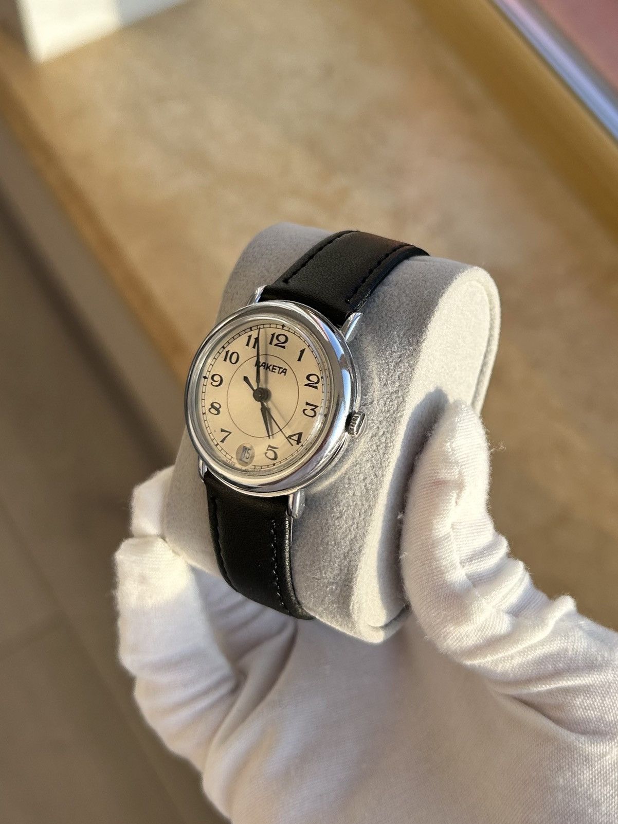 Vintage Vintage Watch Raketa Mechanical Authentic 1980s Size ONE SIZE - 6 Thumbnail