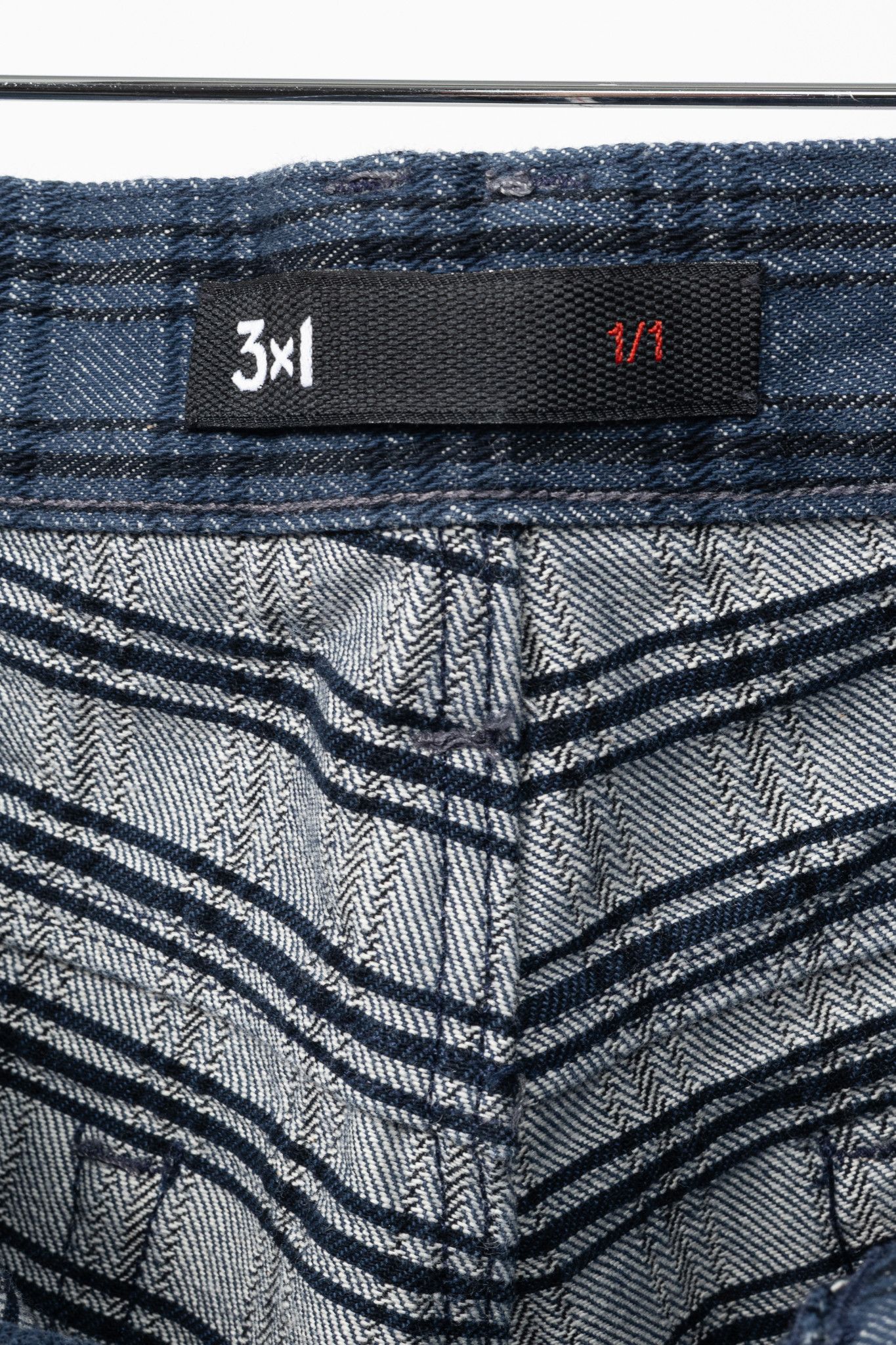 3x1 3x1 M4 Blue Plaid Slim 5-Pocket Jeans Size US 34 / EU 50 - 10 Thumbnail