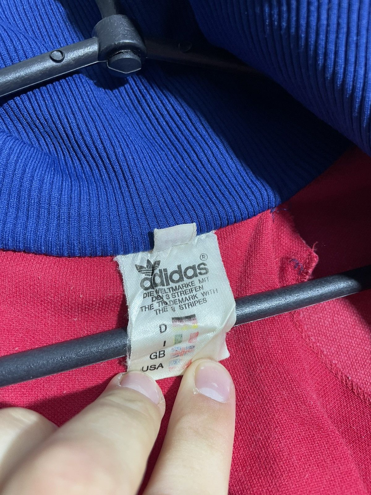 Adidas Rare Vintage 80s Adidas Logo Track jacket size 56 Size US XL / EU 56 / 4 - 15 Thumbnail