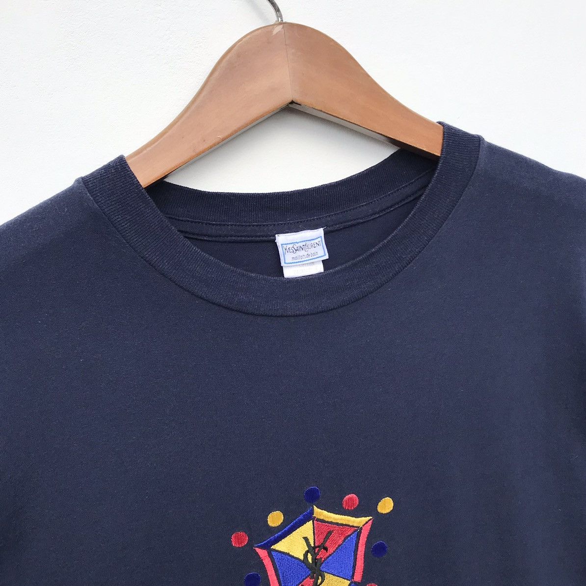 Yves Saint Laurent Vintage Yves Saint Laurent Shirt YSL Luxury Brand Sunfaded Size US L / EU 52-54 / 3 - 8 Thumbnail