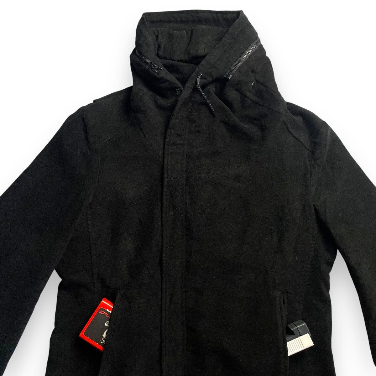 If Six Was Nine × Le Grande Bleu (L.G.B.) × Seditionaries 🇯🇵 CUSTOM CULTURE DRESSEDPUNK VELVET ASYMMETRICAL JACKET Size US L / EU 52-54 / 3 - 5 Thumbnail