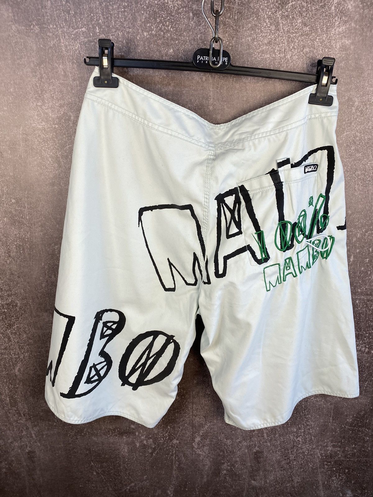 Japanese Brand × Mambo × Vintage Vintage Mambo Surf Shorts Japanesse Big logo Mambo Size US 34 / EU 50 - 2 Thumbnail