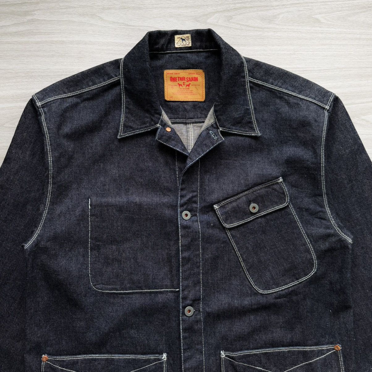Other One True Saxon Denim Work Jacket Size US L / EU 52-54 / 3 - 2 Thumbnail