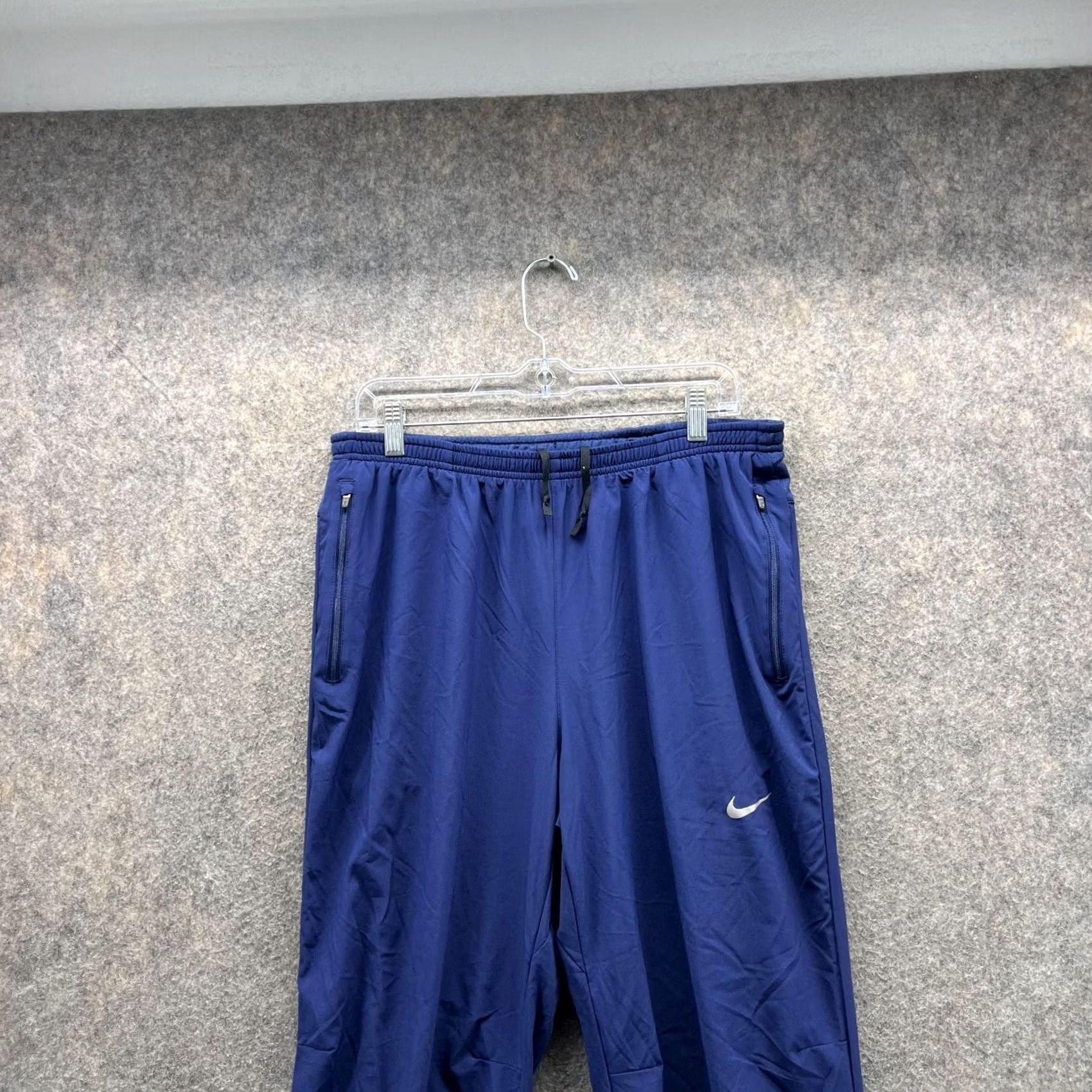 Nike Nike Sweatpants Men Extra Large Blue Navy Athletic Training Dri fit Sportswear - Size US 36 / EU 52 - 3 Thumbnail