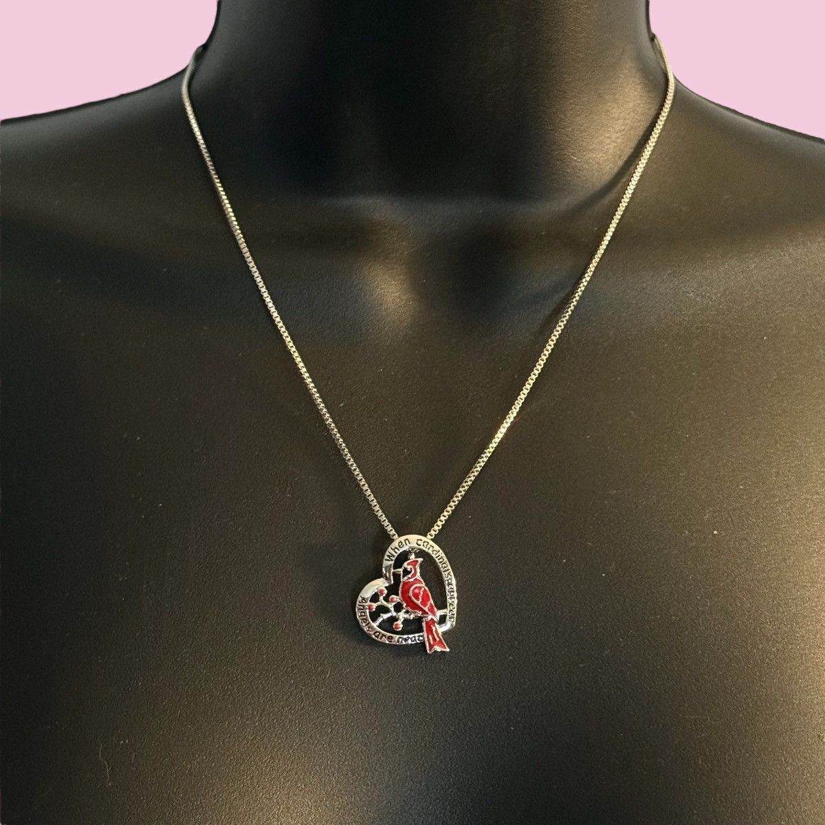 Other Palm Beach silver tone Cardinal pendant necklace Size ONE SIZE - 1 Thumbnail