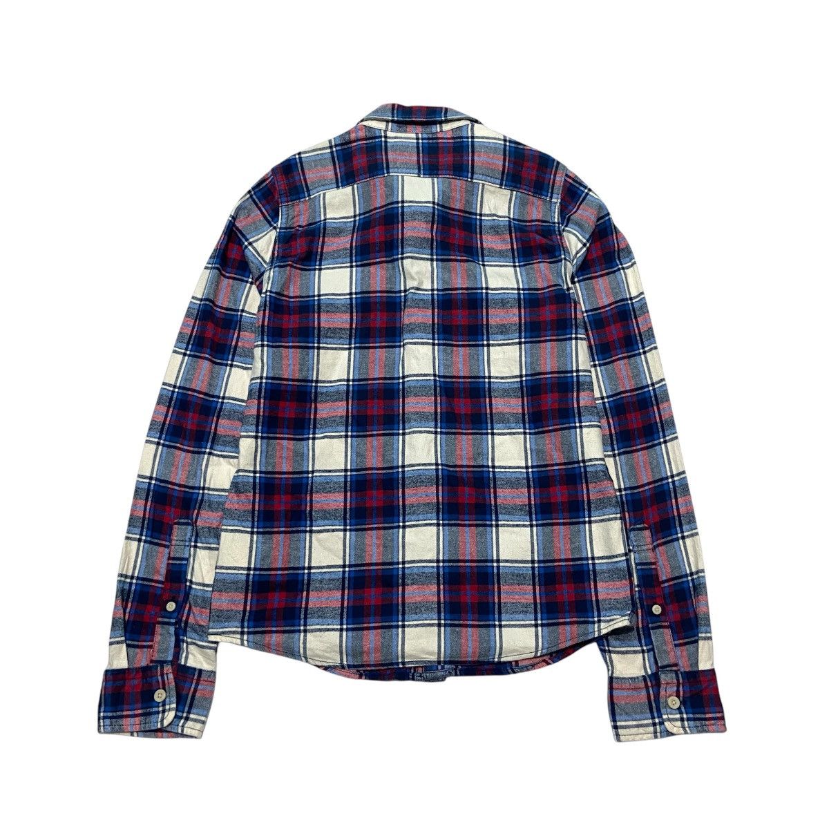 Abercrombie & Fitch × Flannel × Vintage Vintage Abercrombie & Fitch Plaid Flannel Size US XL / EU 56 / 4 - 2 Thumbnail