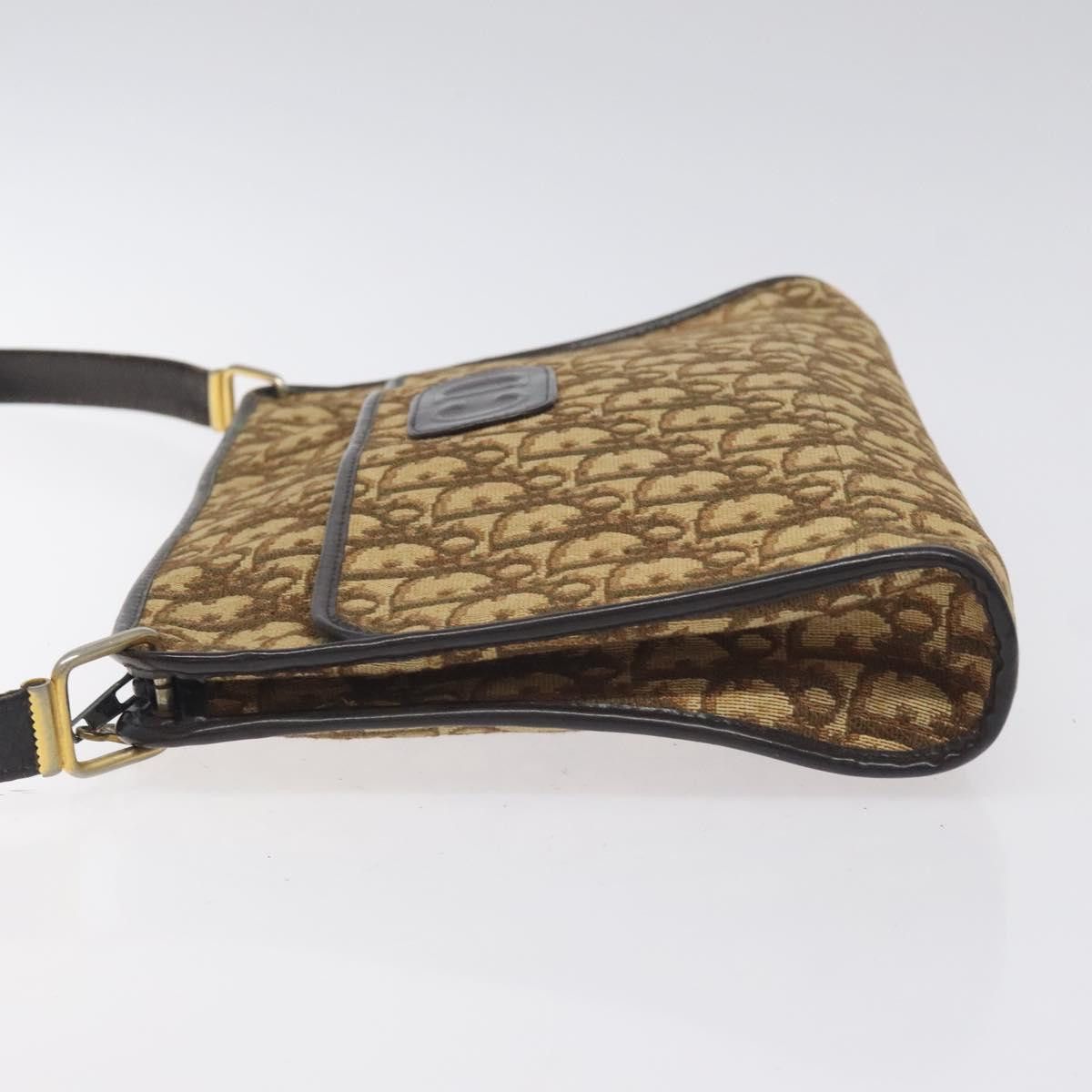 Dior DIOR Trotter Canvas Shoulder Bag Brown Size ONE SIZE - 5 Thumbnail