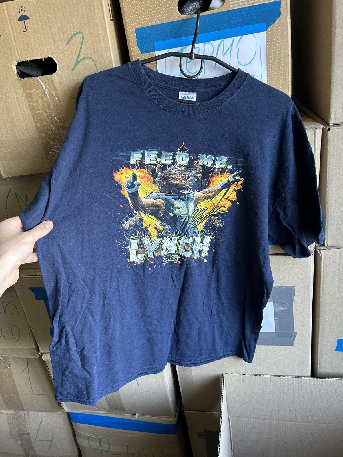 Gildan Vintage Racing Merch T-Shirt Gildan Streetwear Size XL Size US XL / EU 56 / 4 - 6 Thumbnail