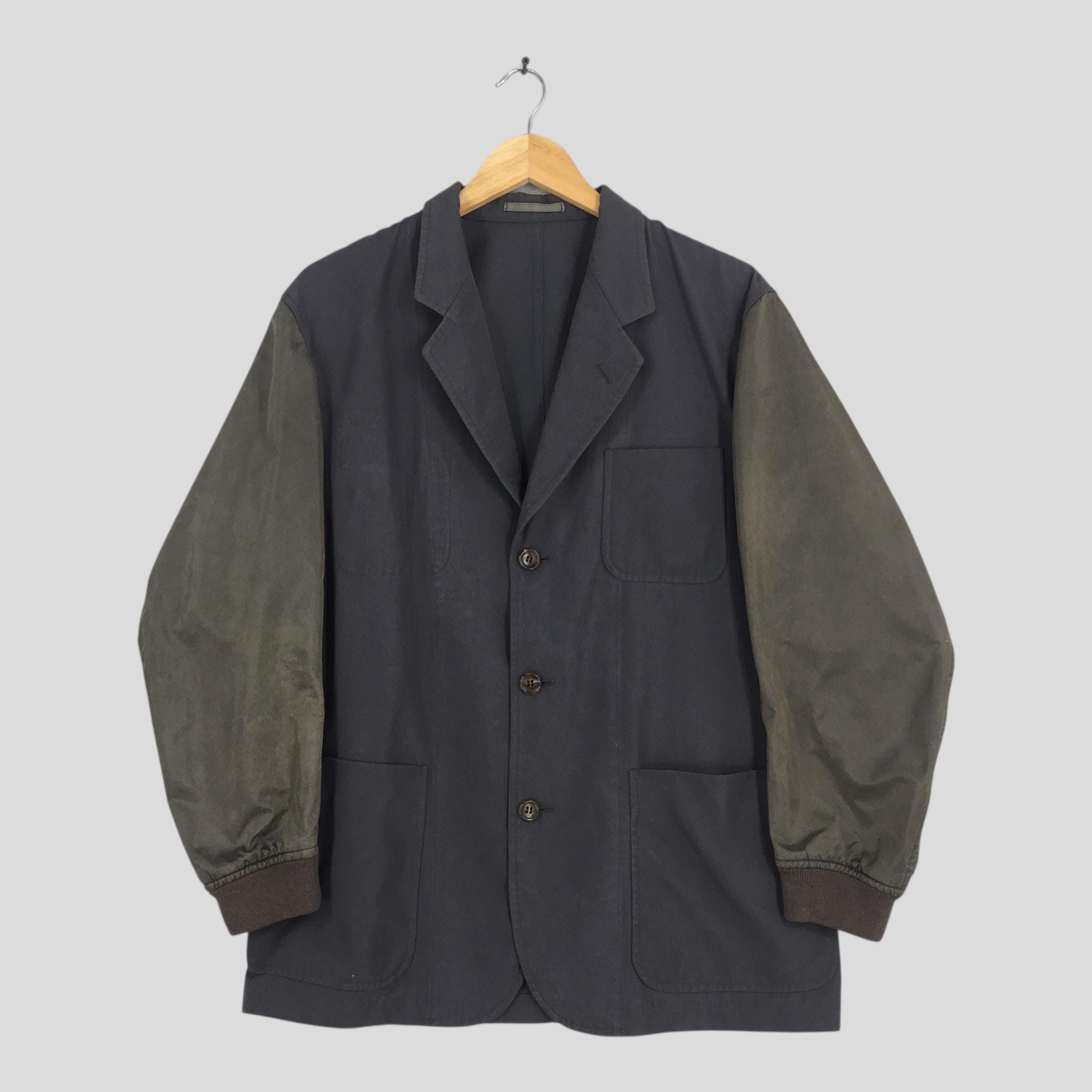 AD1996 Vintage Comme Des Garcons Homme Black Blazer Small