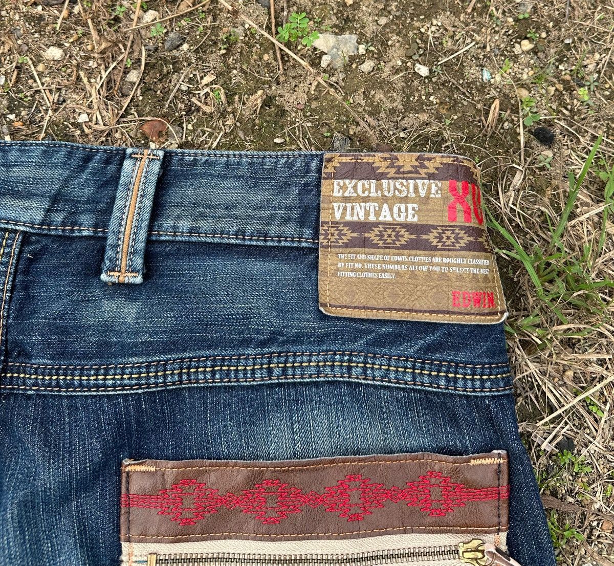 Edwin Edwin rusty wash straigh cut Jeans Size US 40 / EU 56 - 6 Thumbnail