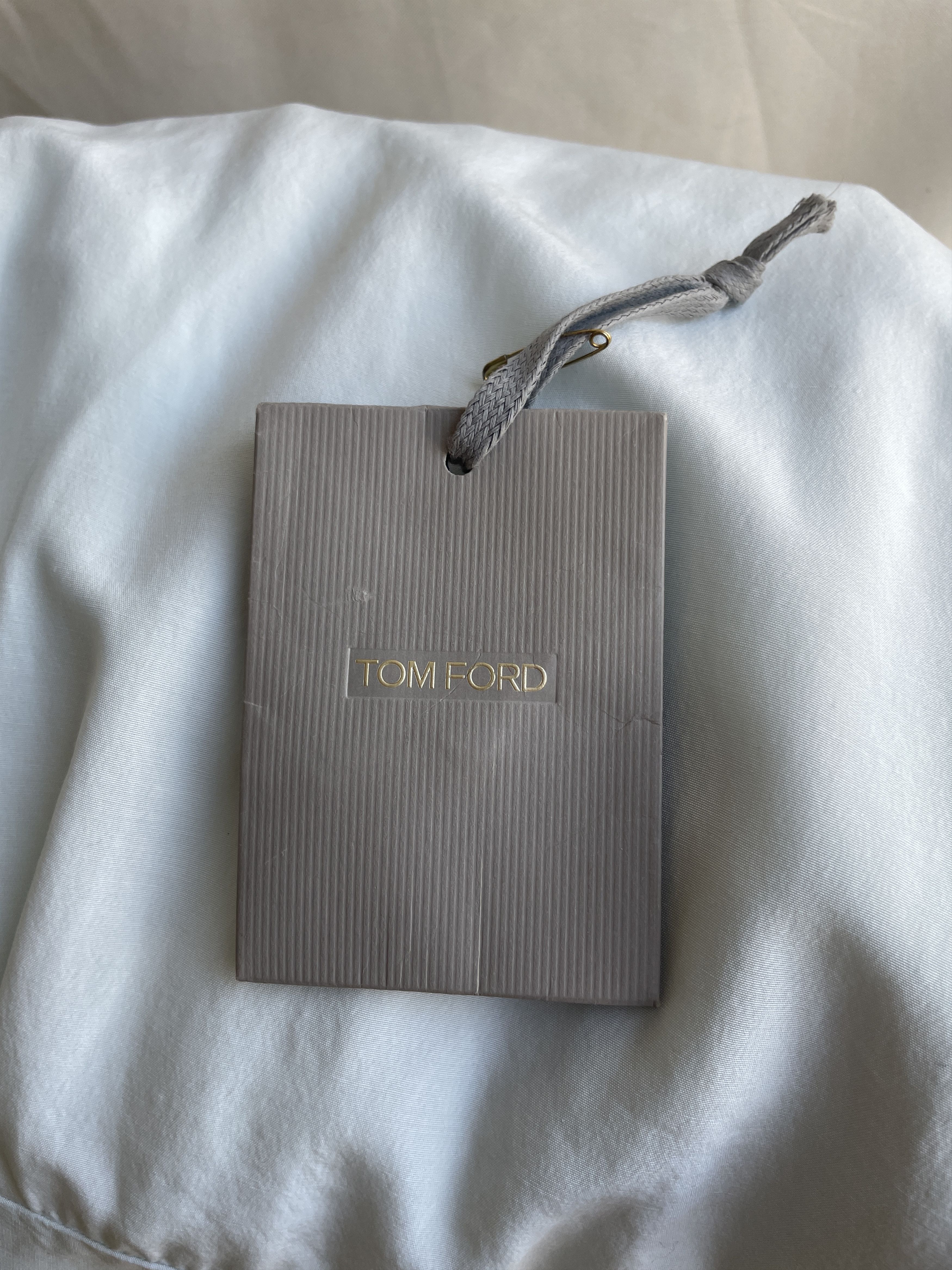Tom Ford Tom Ford Mint Green Cotton Silk Pleated Tuxedo Shirt Size 54R - 8 Thumbnail