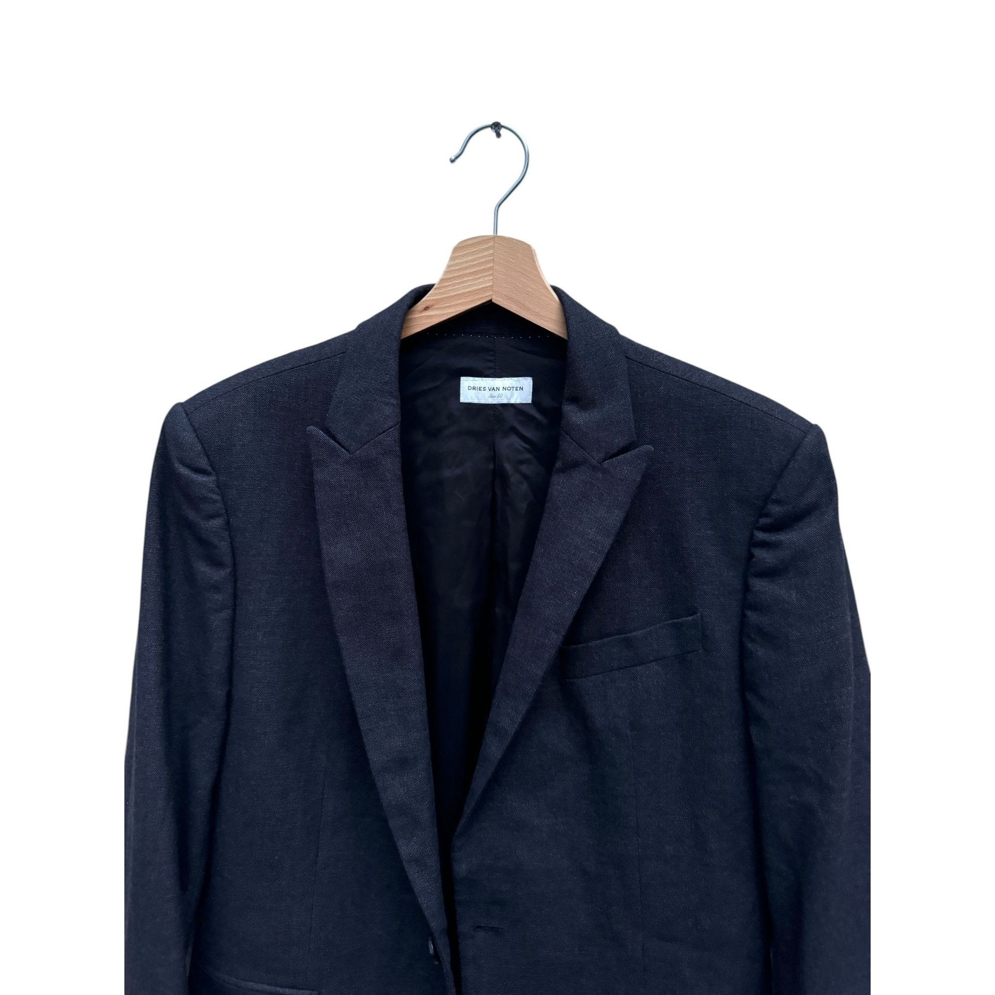 Dries Van Noten Grey Wool Blazer Jacket Size 40R - 2 Thumbnail