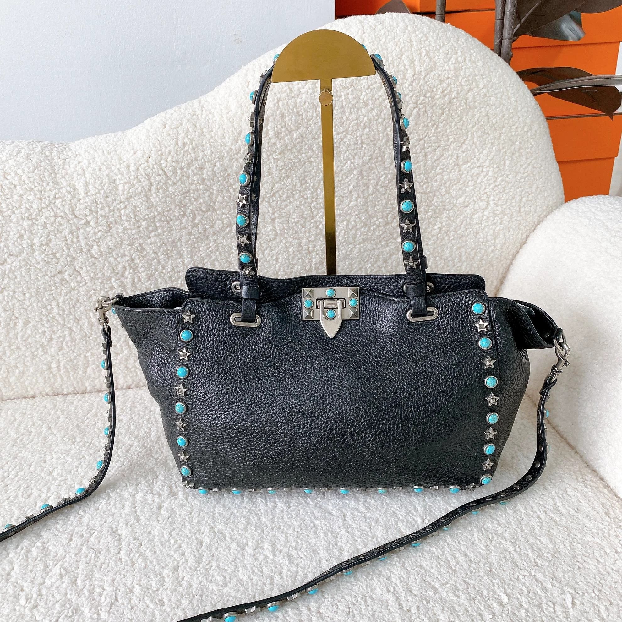 Valentino Valentino Black Handbag/Shoulder Bag Size ONE SIZE - 1 Thumbnail