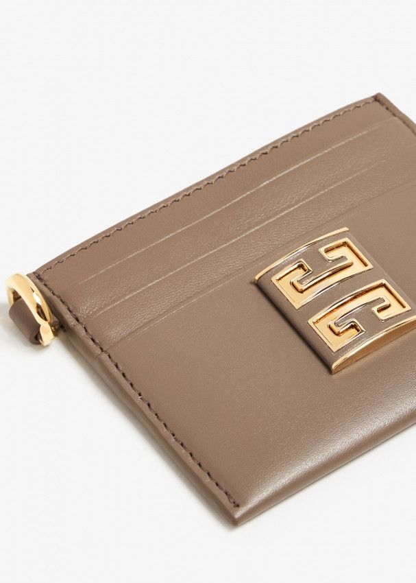 Givenchy o1srvl11e1224 Size: OS / 4G Card Holder in Brown Size ONE SIZE - 2 Thumbnail