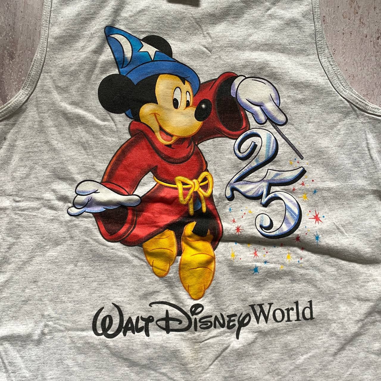 Disney VINTAGE 90S DISNEYLAND MICKEY MOUSE RARE TANK TOP 252 Size US L / EU 52-54 / 3 - 2 Thumbnail