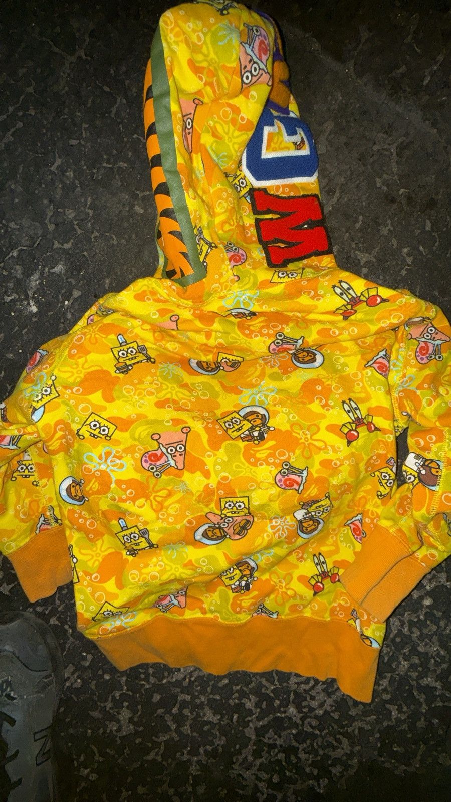 Bape Bape x SpongeBob Zip Up Hoodie RARE Size US M / EU 48-50 / 2 - 4 Thumbnail