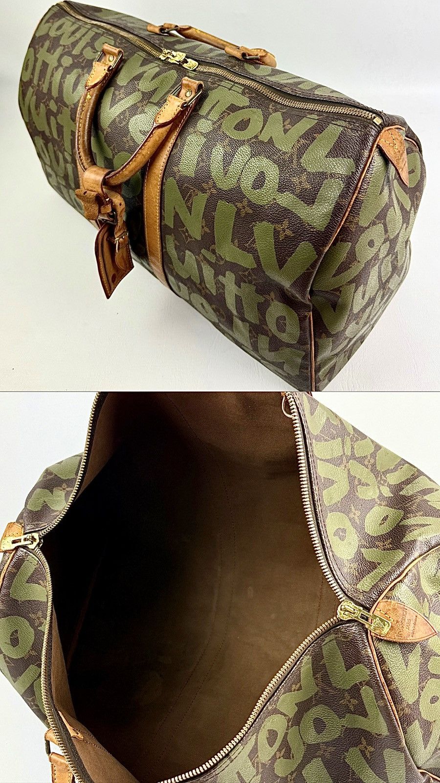 Louis Vuitton × Stephen Sprouse Louis Vuitton - Stephen - SS/01 - Graffiti - Keepall 50 Size ONE SIZE - 17 Thumbnail