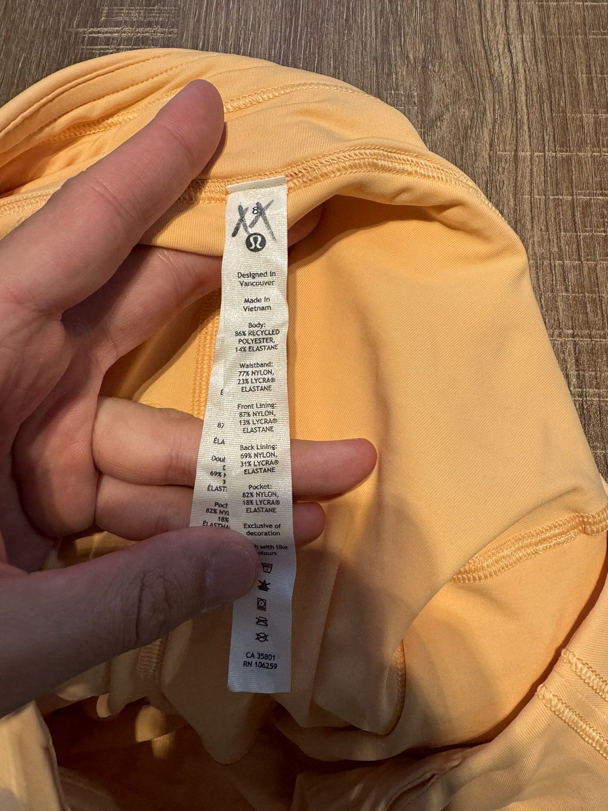 Lululemon Lululemon Pace Rival MR Skirt Long 3.5” Liner Size 8 New Size 35" - 8 Thumbnail