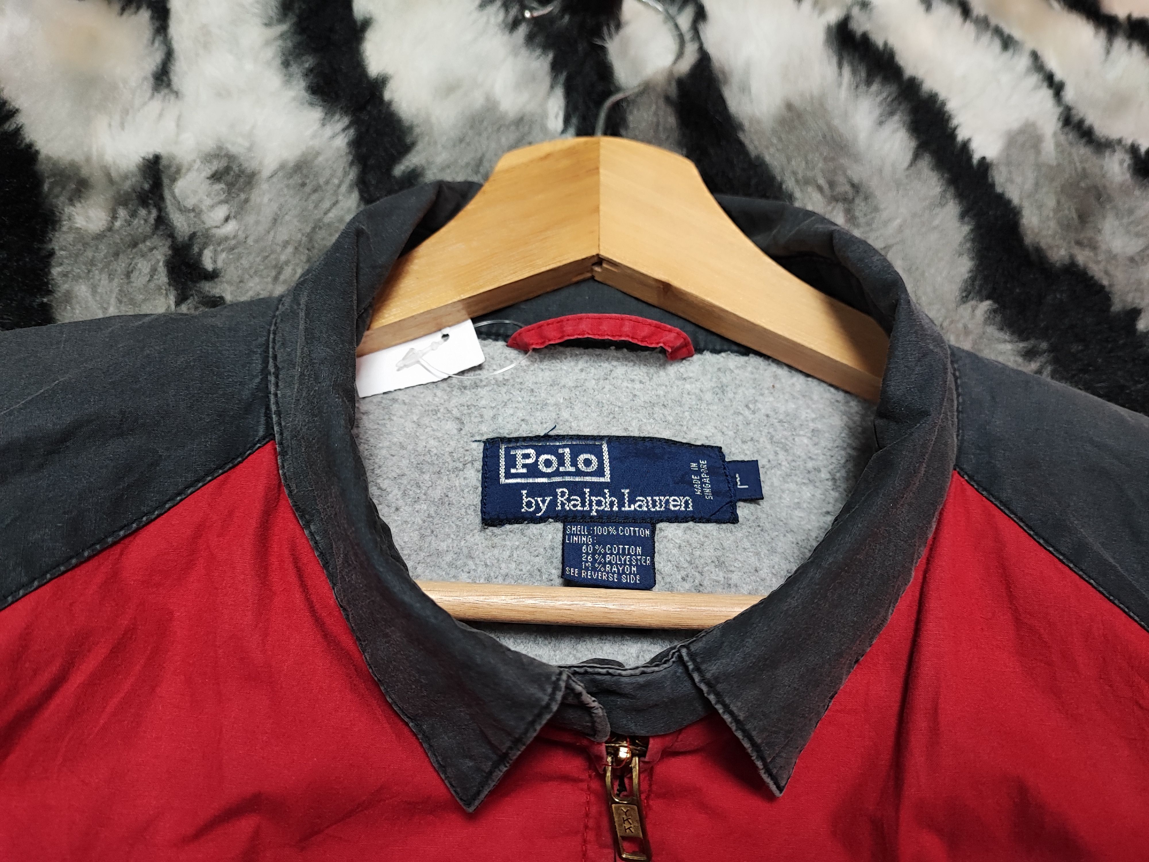 Polo Ralph Lauren Vintage Polo Ralph Lauren Jacket Windbreaker Colour Way Size US L / EU 52-54 / 3 - 8 Thumbnail
