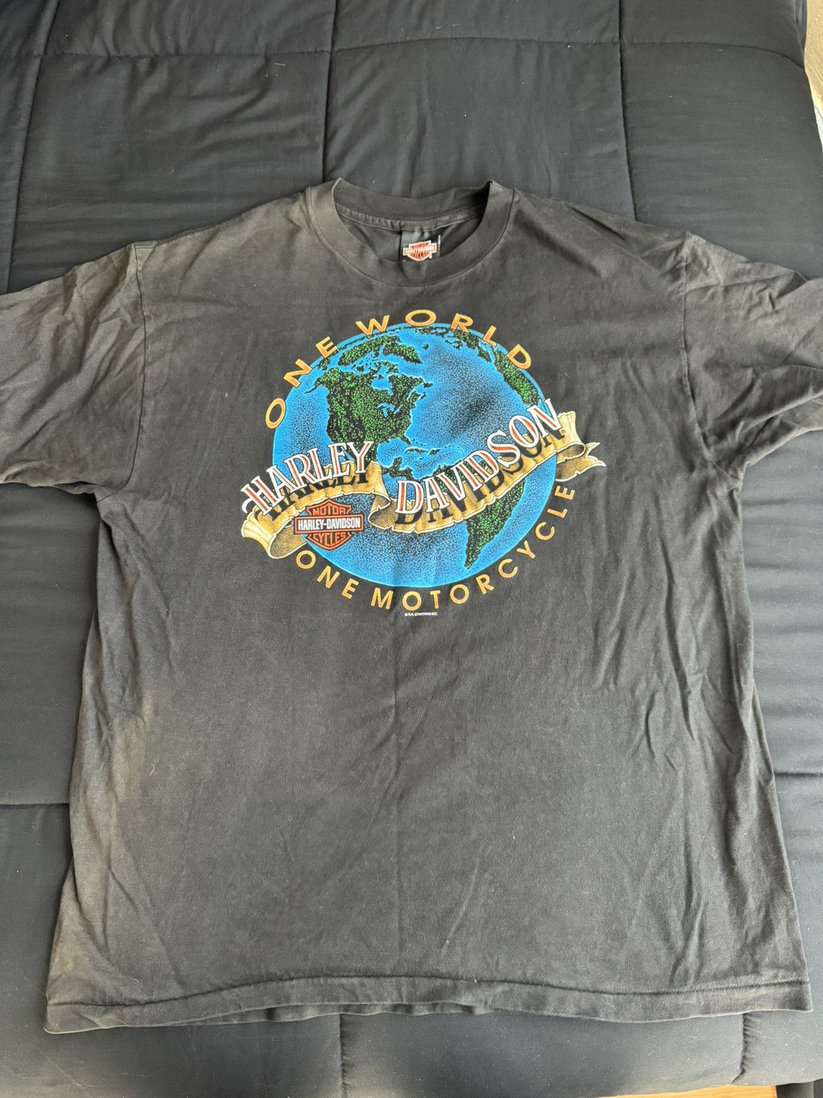 Harley Davidson × Vintage HARLEY TEE Size US XL / EU 56 / 4 - 1 Thumbnail