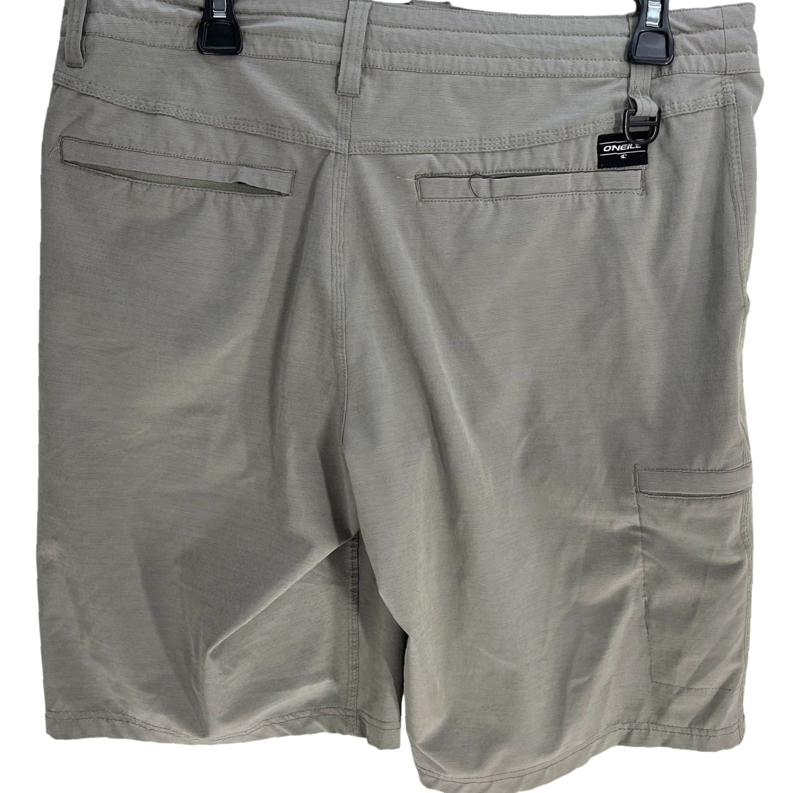 O'Neill ONeill Crossover Shorts Gray Size 32 Men's Regular Waist 34 Polyester Blend Pockets Lightweight Inseam 10" Outdoor Gorpcore 90s Y2K Grunge Size US 32 / EU 48 - 2 Thumbnail
