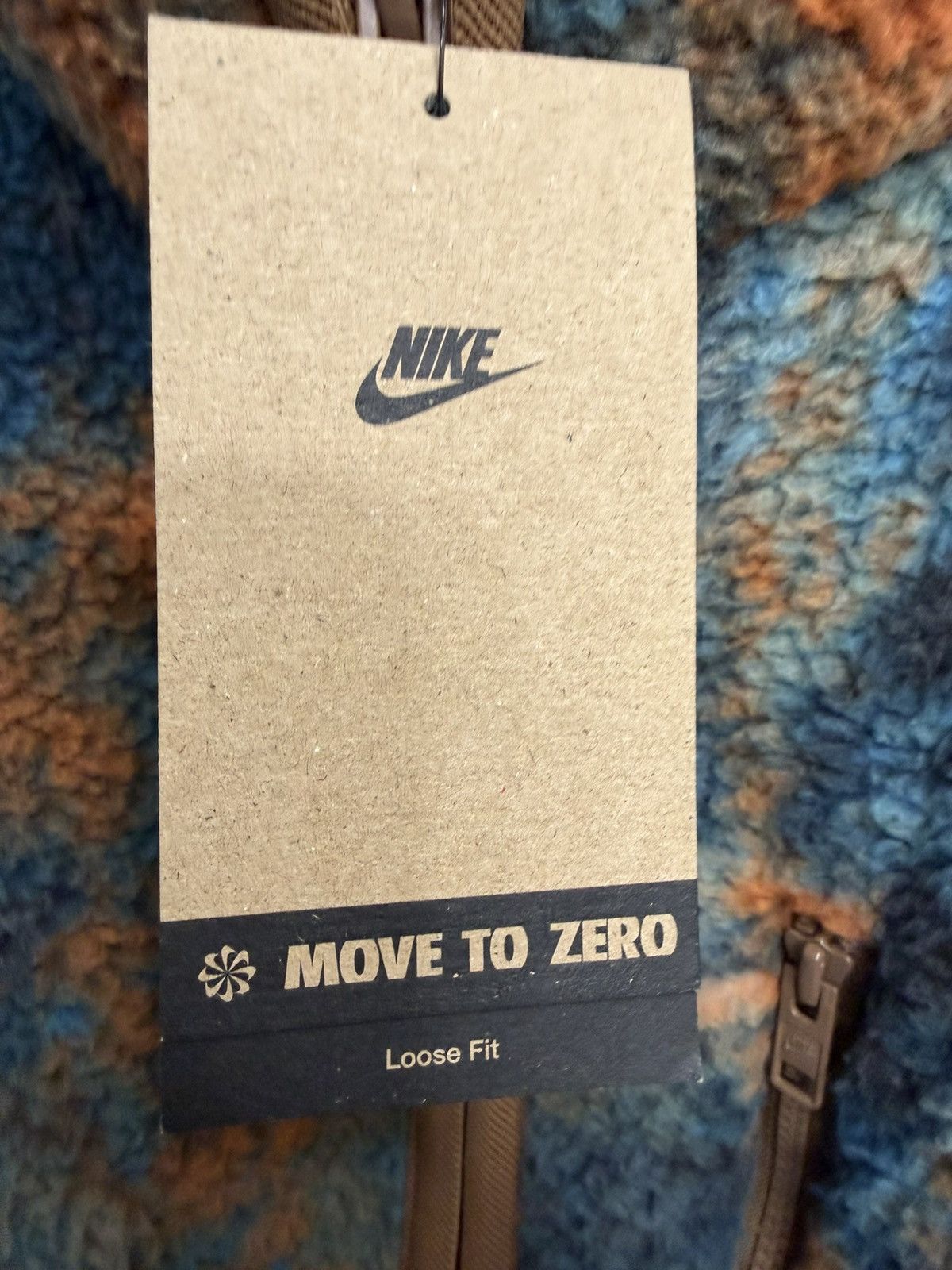 Nike Sportswear Club Winterized Fleece Jacket Beige Orange Bone Size US L / EU 52-54 / 3 - 3 Thumbnail