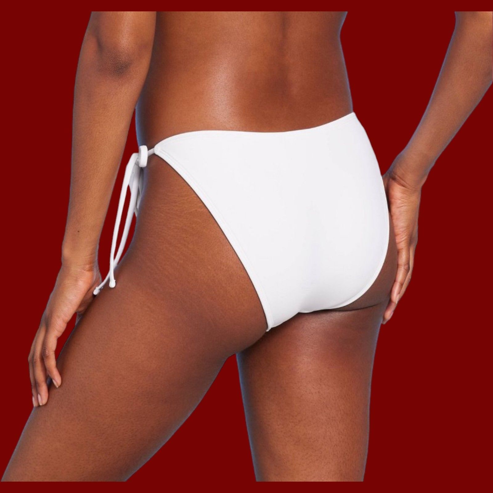 Other Wild Fable - Women's Side-Tie Cheeky High Leg Bikini Bottom Size ONE SIZE - 2 Thumbnail