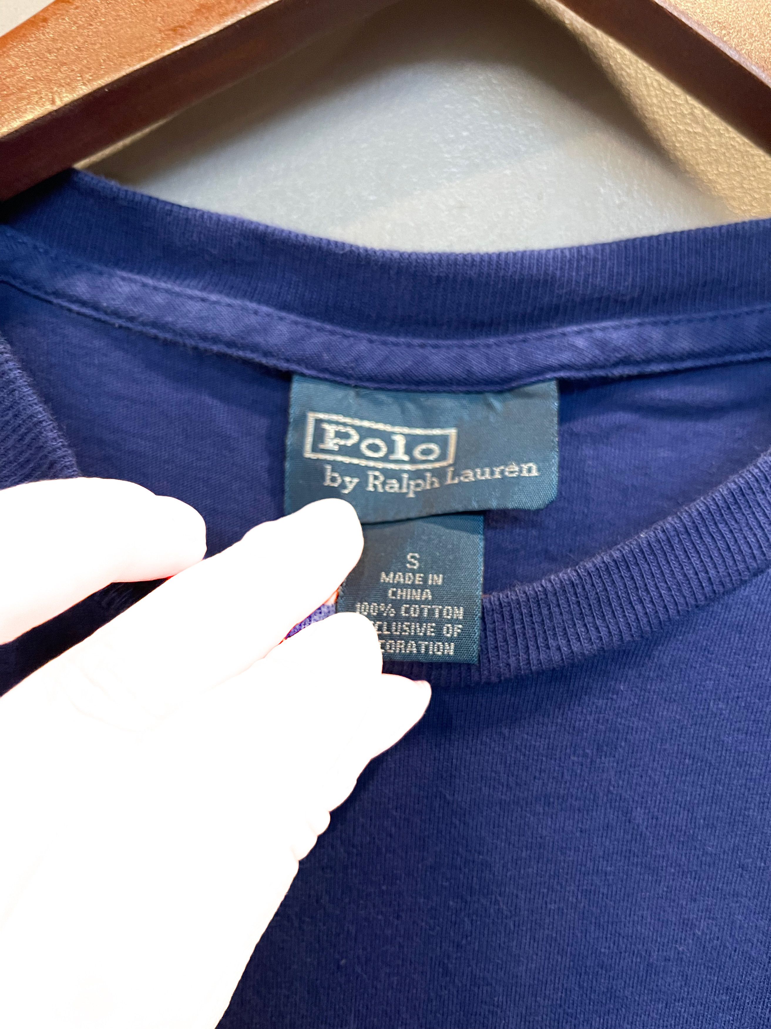 Polo Ralph Lauren Navy Blue Ralph Lauren Classic Fit T-Shirt Size US S / EU 44-46 / 1 - 3 Thumbnail