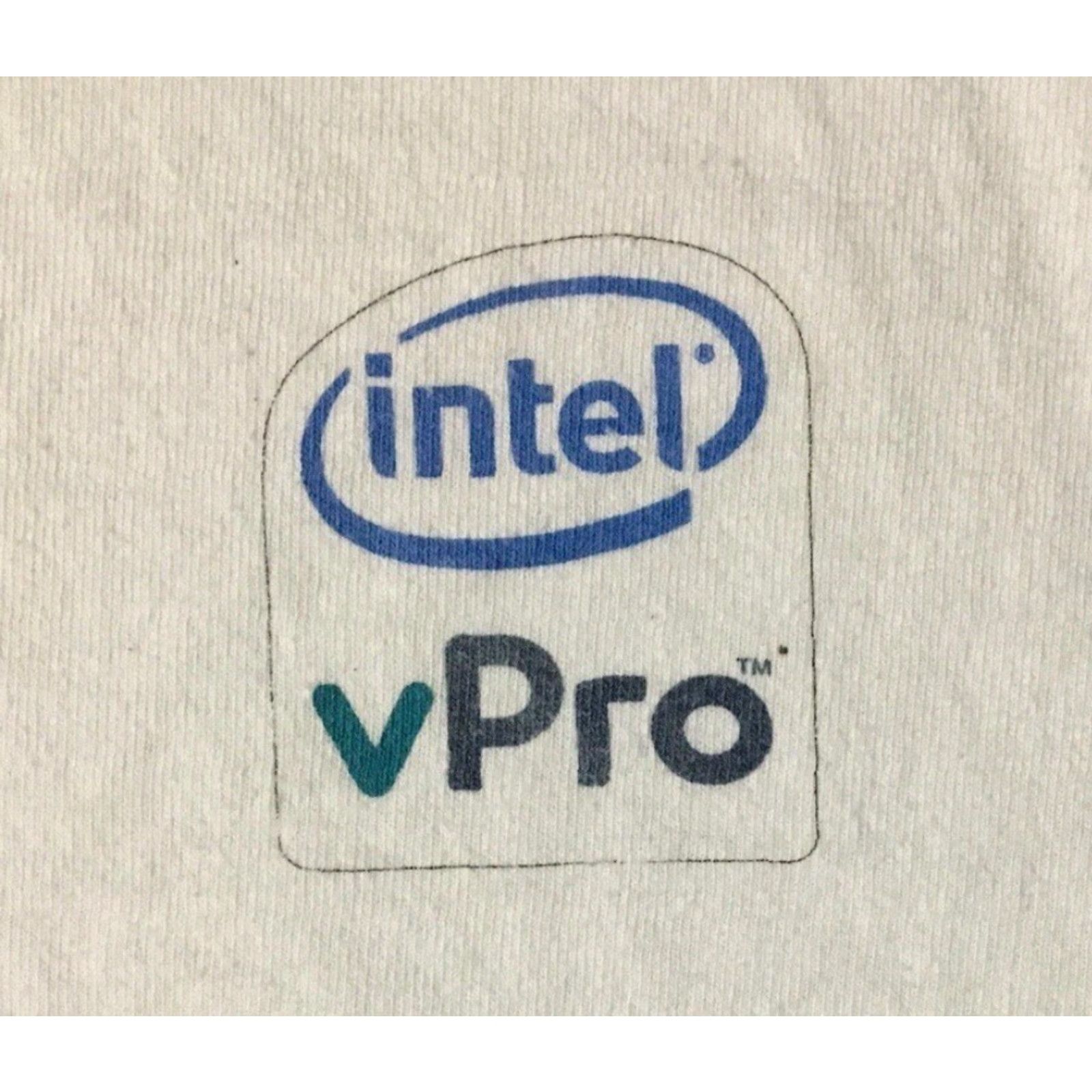 Apple VINTAGE Intel Shirt S White Grunge 90s Distressed Promo Ringer Crew Neck Mens Size US S / EU 44-46 / 1 - 2 Thumbnail