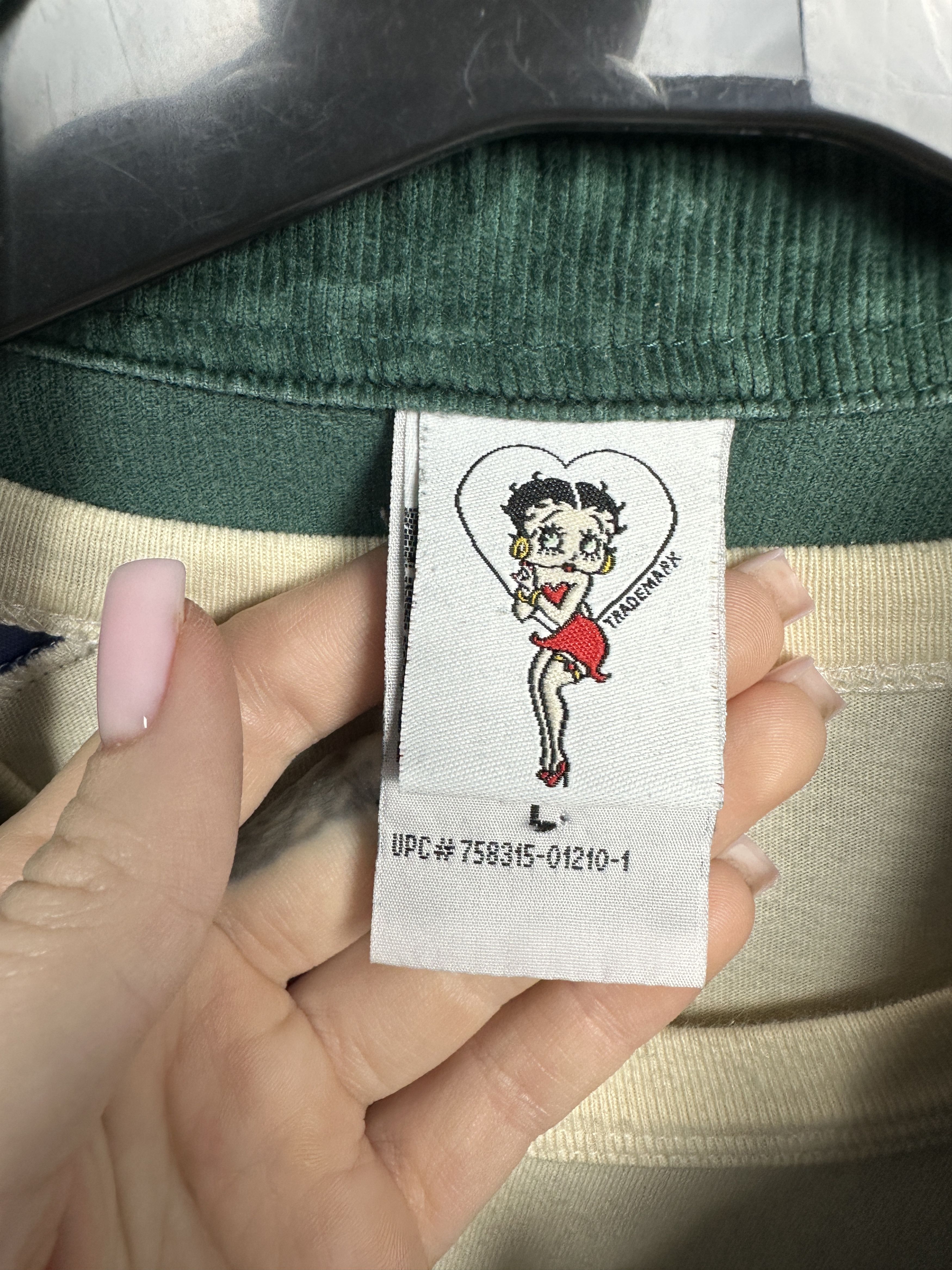 Vintage Betty Boop 2000 Vintage Womens Corduroy Flannel Shirt Size L / US 10 / IT 46 - 5 Thumbnail