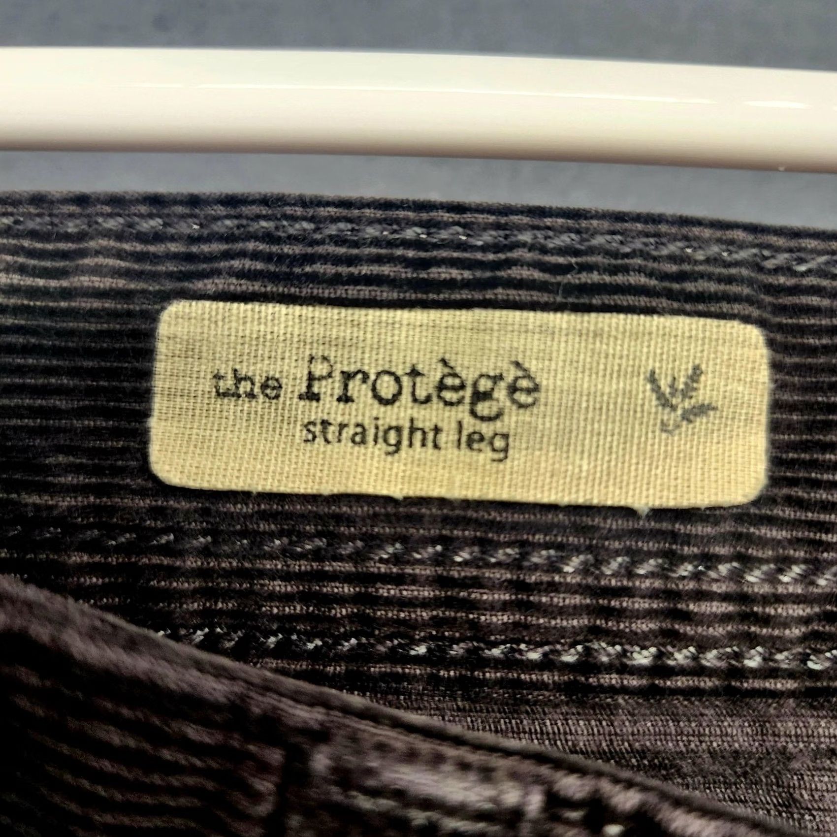 Vintage AG Adriano Goldschmied Pants Mens 32 Black 34x34 Corduroy The Protege Straight Leg Tag Size US 32 / EU 48 - 5 Thumbnail