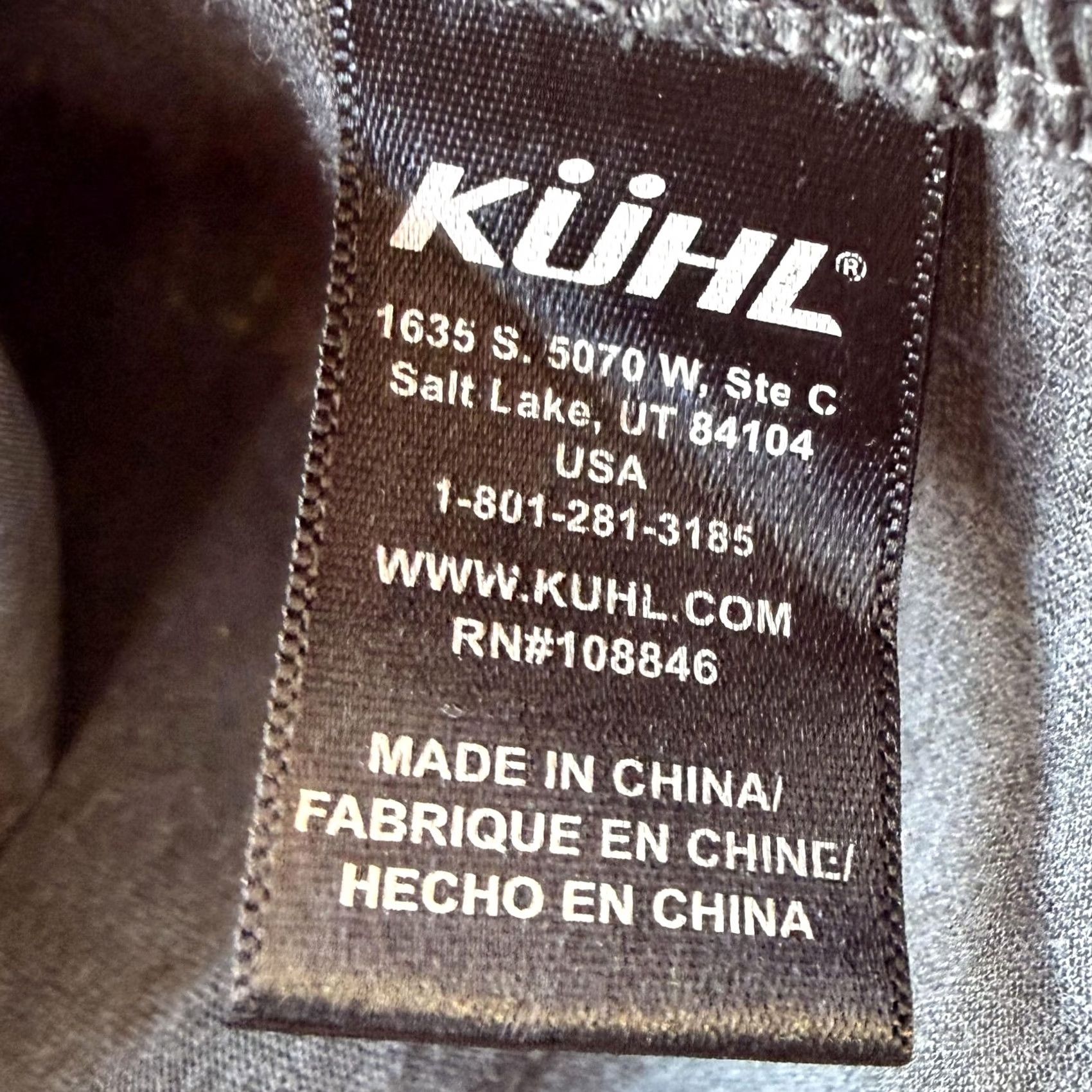 Vintage KÜHL Shirt Mens M Gray Long Sleeve Button Front Hiking Performance Size US M / EU 48-50 / 2 - 7 Thumbnail