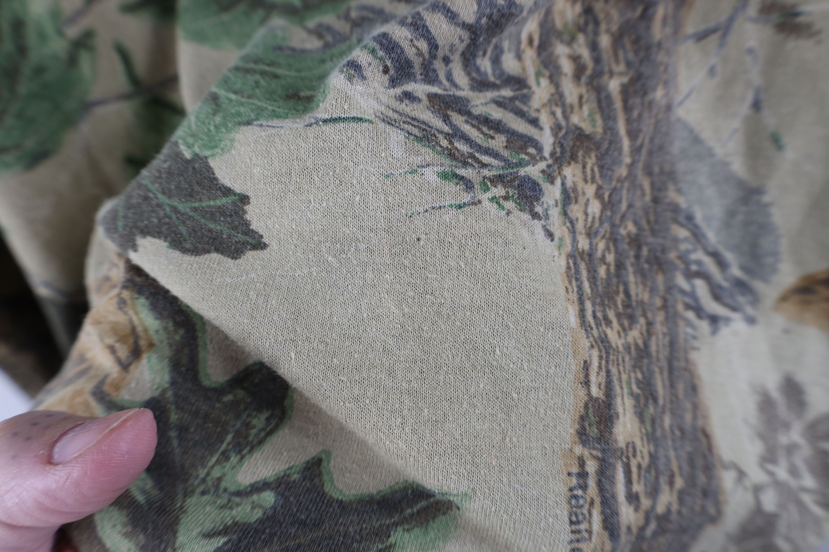Vintage Vintage 90s Streetwear Camouflage Long Sleeve T-Shirt US Size US XL / EU 56 / 4 - 7 Thumbnail