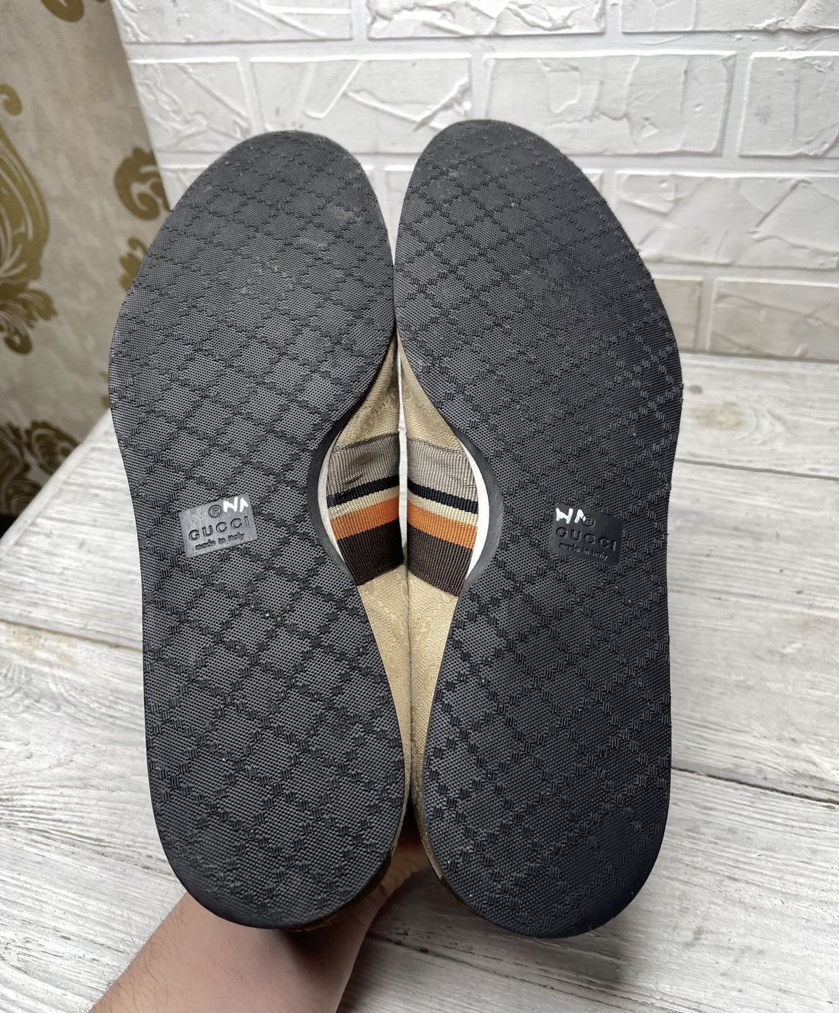 Gucci GUCCI Tom Ford FW 2004 GG Monogram Low Sneakers Demna Canvas Size US 11.5 / EU 44-45 - 8 Thumbnail