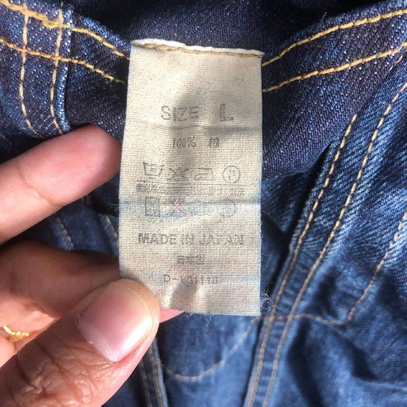 Denime × Japanese Brand RARE!!! Vintage Denime Authentic Men Jacket Size US L / EU 52-54 / 3 - 13 Thumbnail