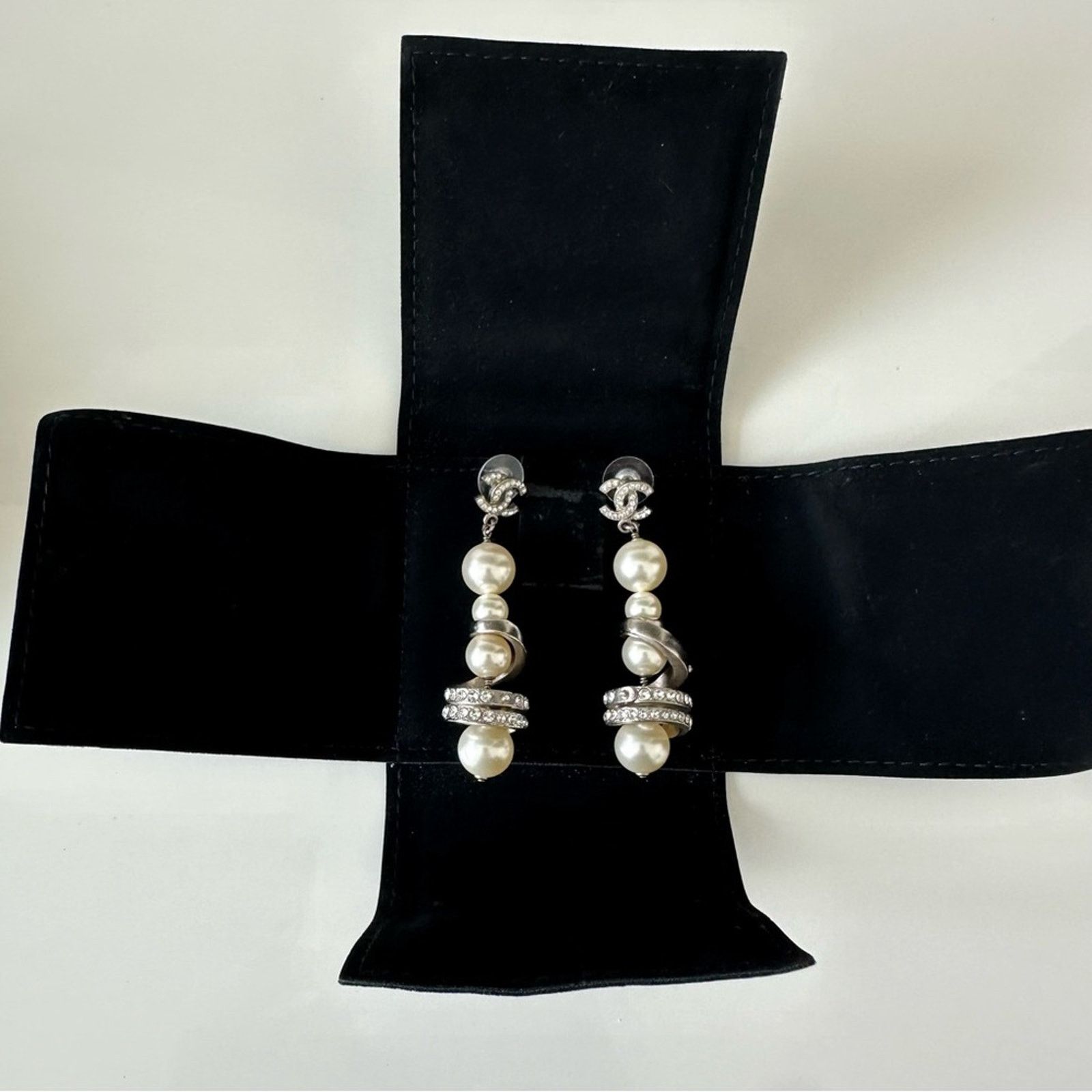 Chanel CHANEL earrings with big crystals Authentic Size ONE SIZE - 7 Thumbnail