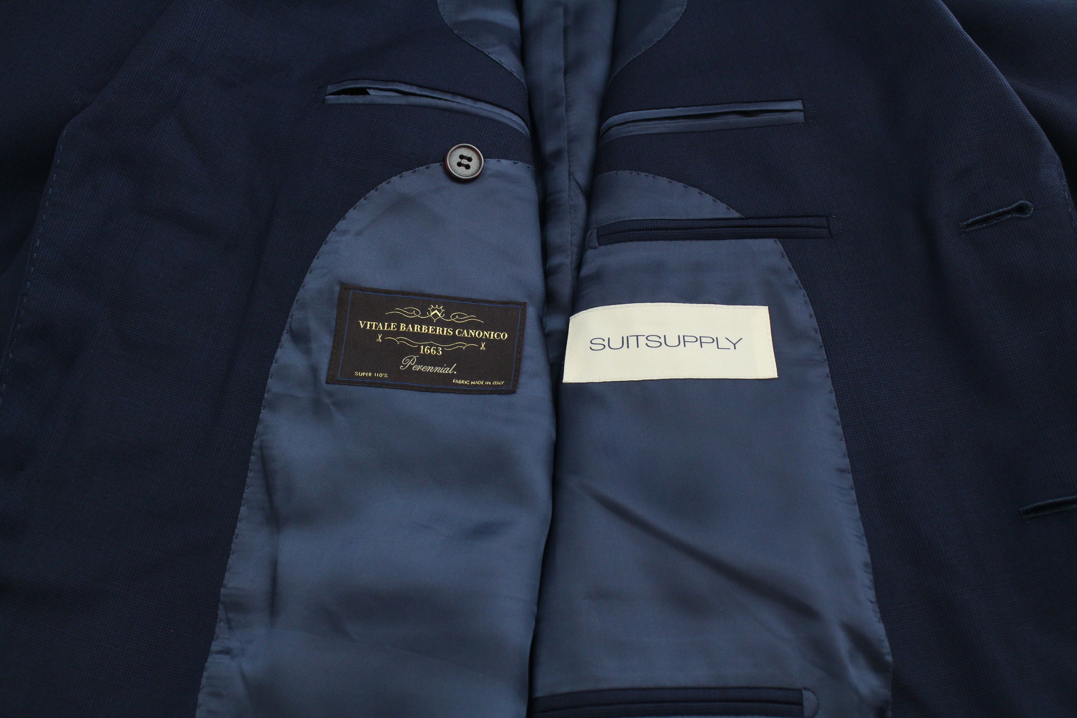 Suitsupply NAPOLI UK46S Blue Wool Blazer 60520 Size 46S - 5 Thumbnail