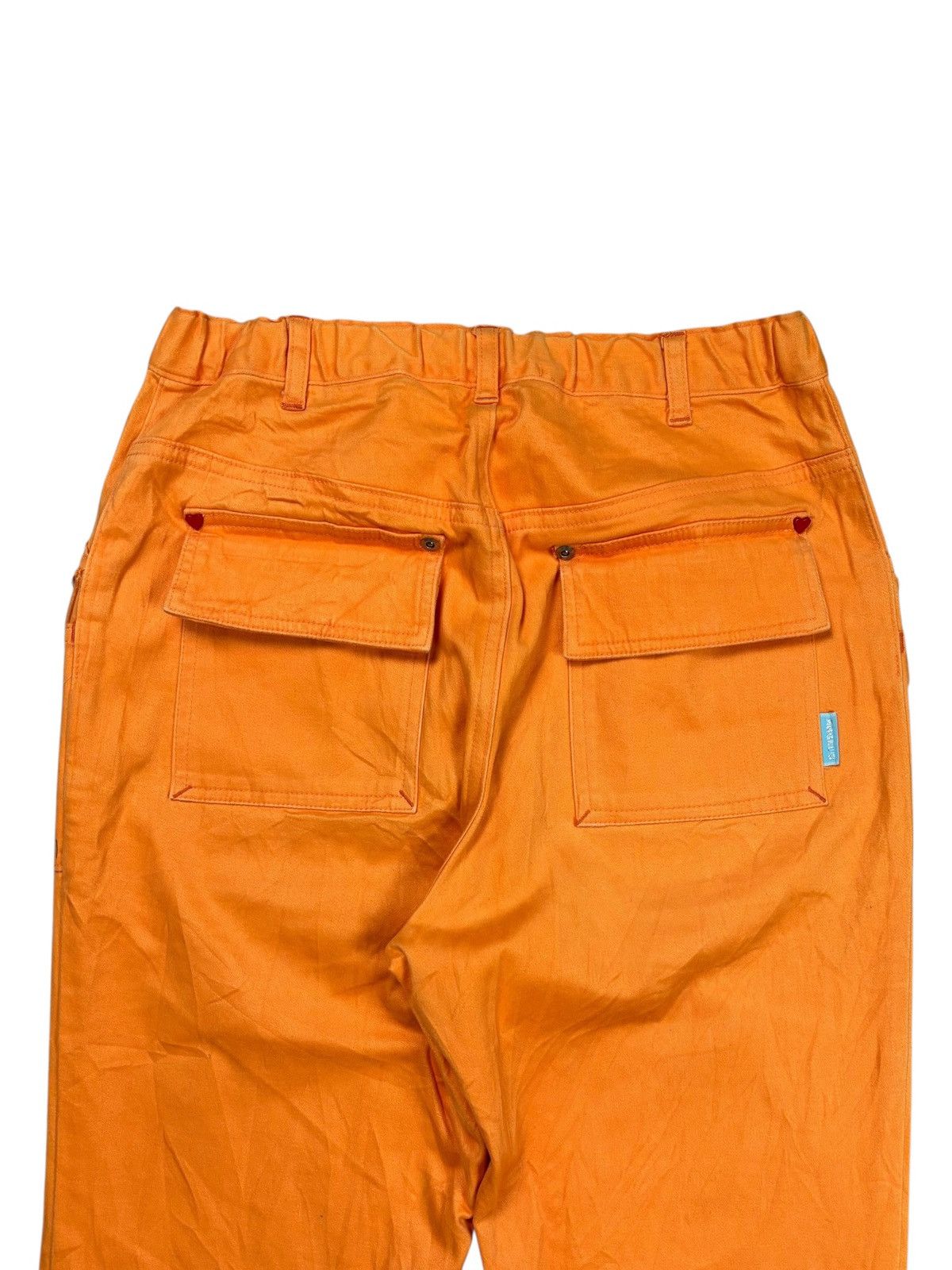 Hysteric Glamour 2000s Angel Blue - Flared Orange Pants Size US 28 / EU 44 - 7 Thumbnail