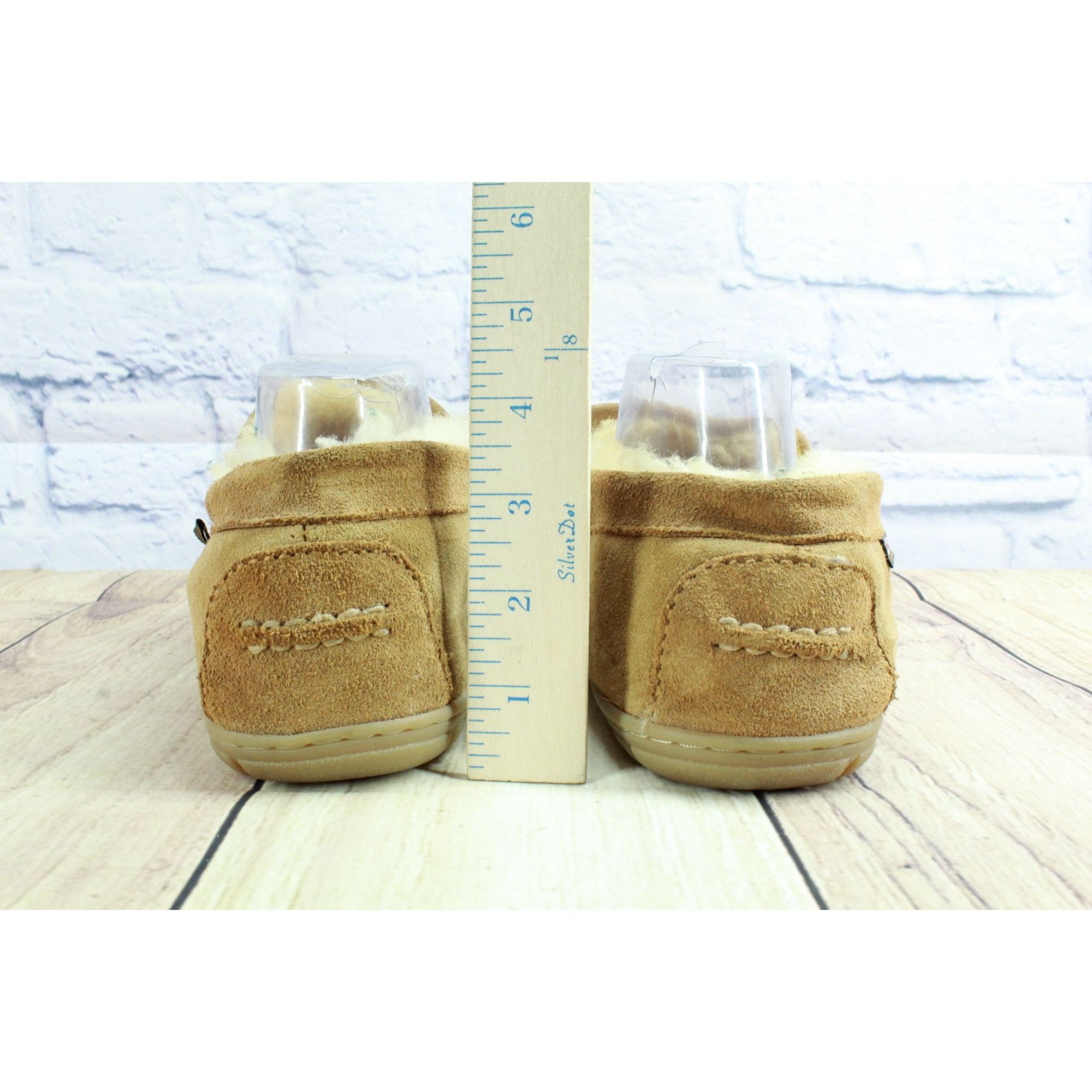 L.L. Bean LL Bean Wicked Good Shearling Lined Venetian Slippers 11 M Size US 11 / EU 44 - 6 Thumbnail