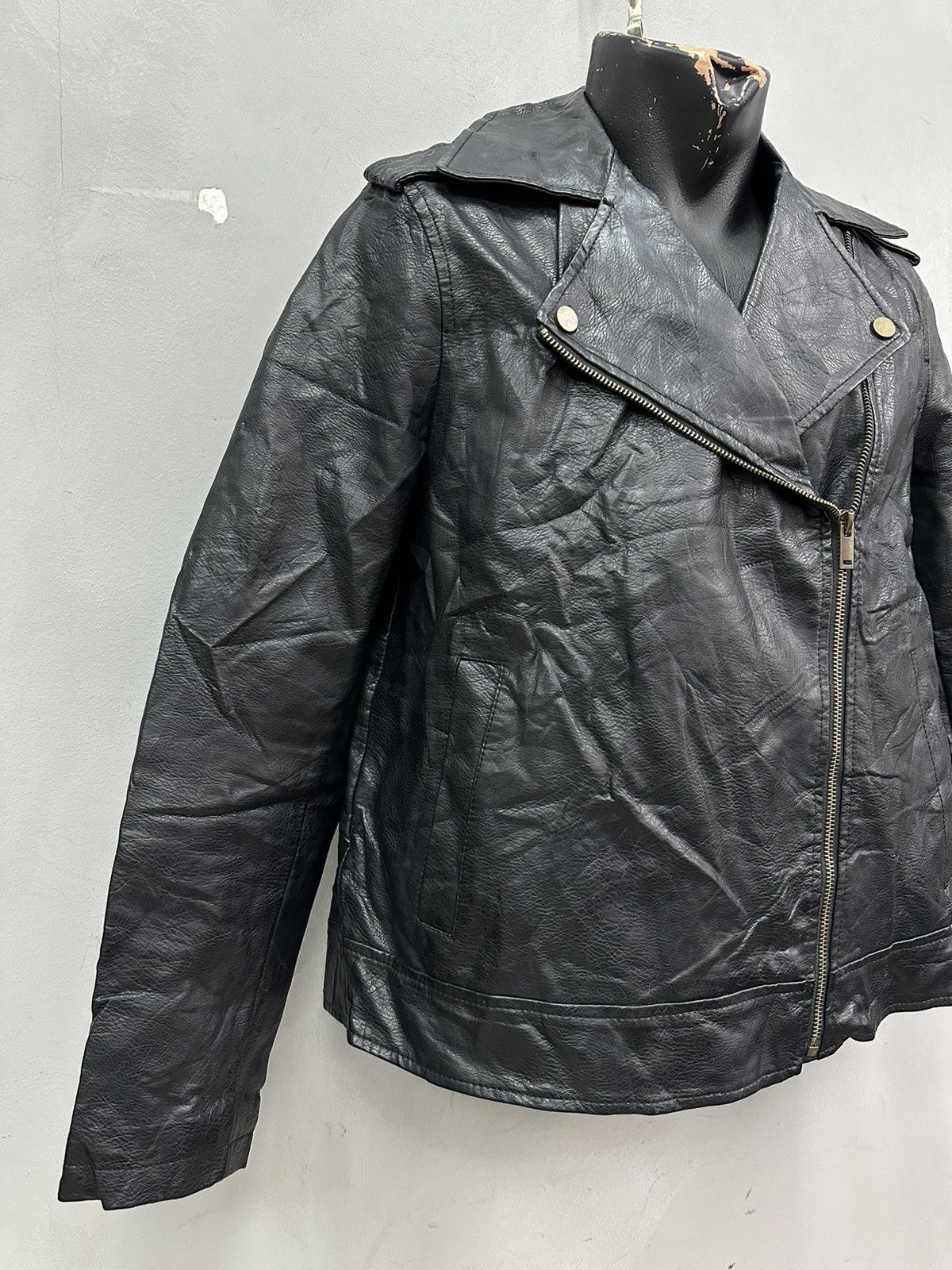 Universal Works Vintage Leather Jacket Y2k Cropped Bomber Rare Rick Owens Size US M / EU 48-50 / 2 - 3 Thumbnail